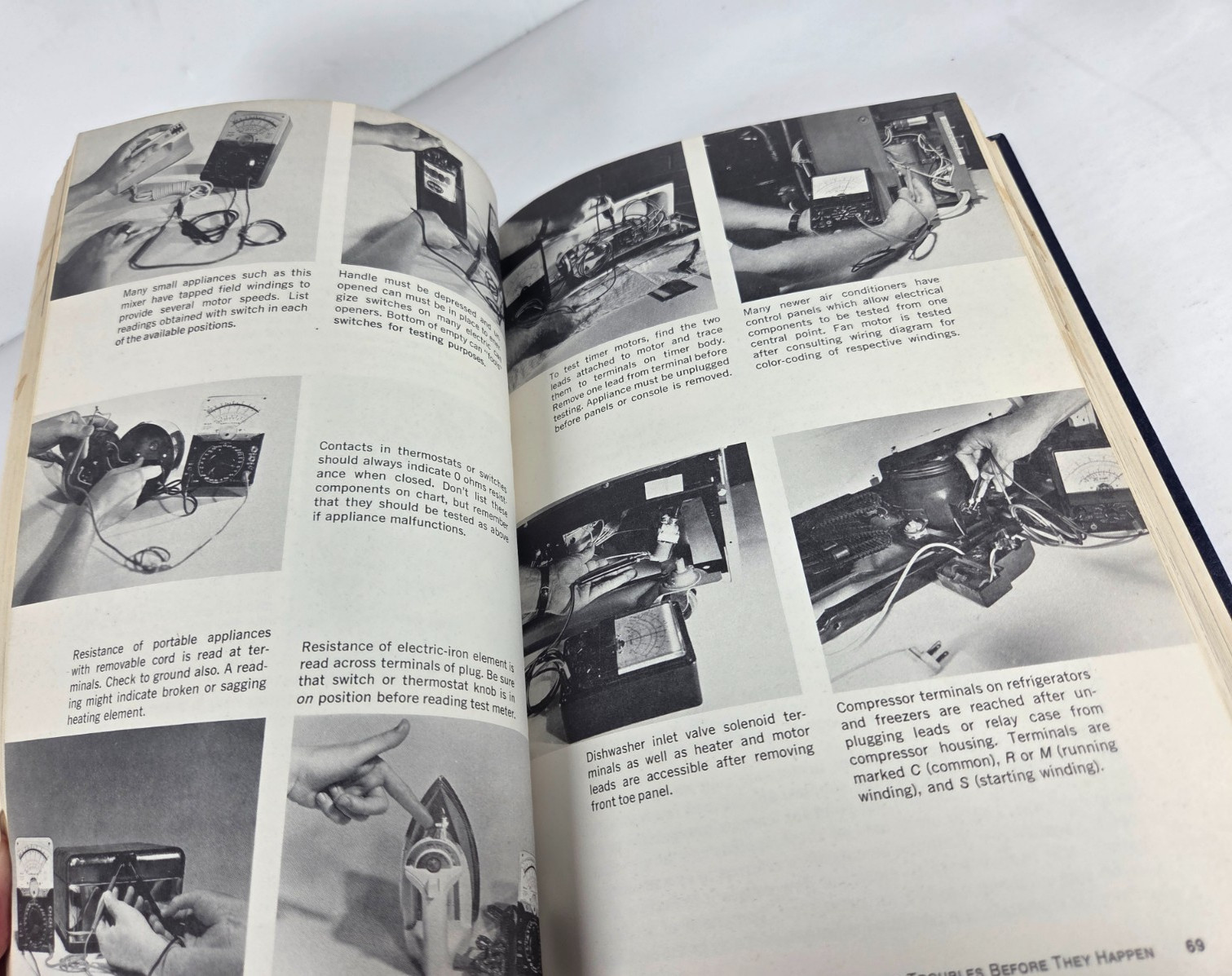 Complete Guide To Home Appliance Repair Book By Evan Powell HC DJ 1974