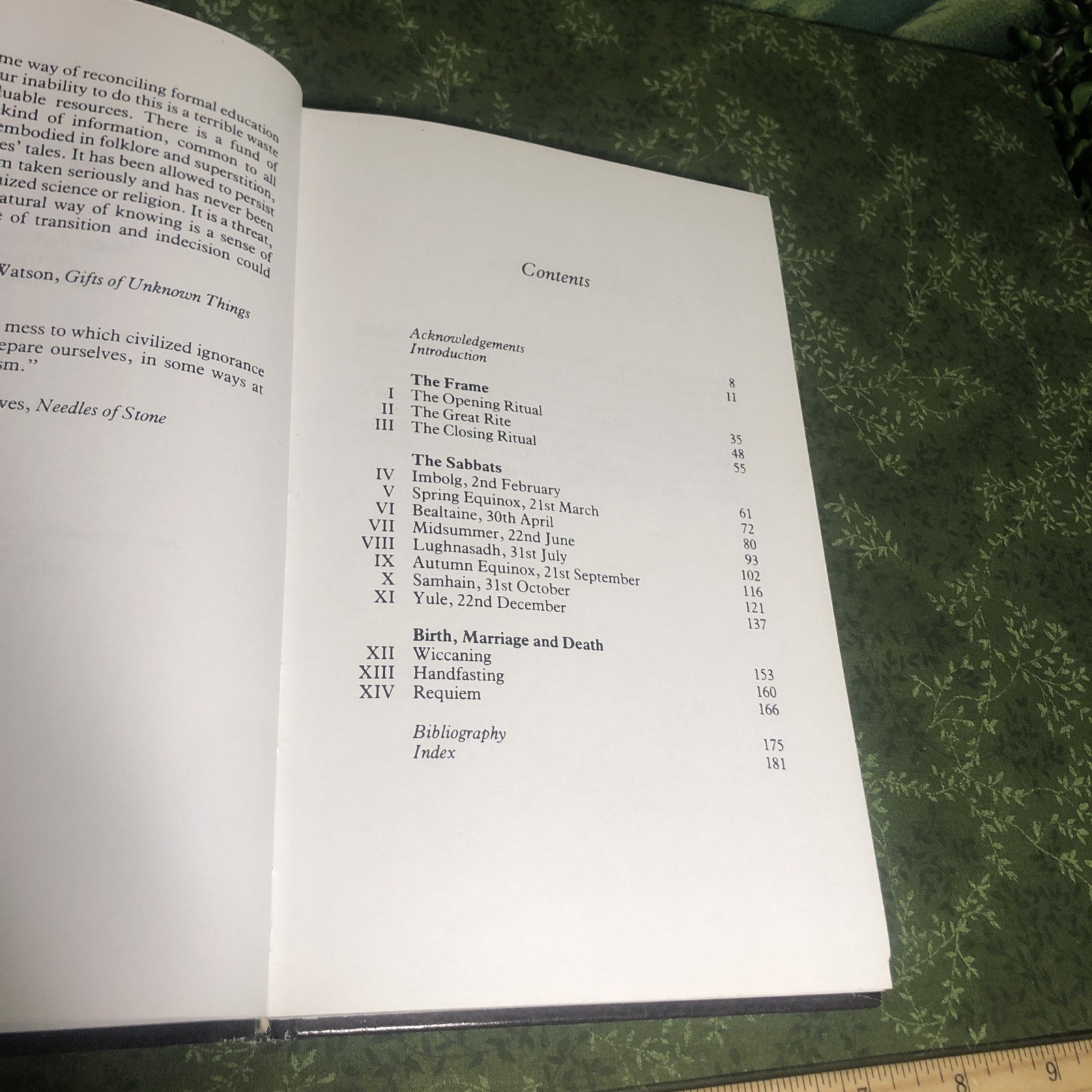 EIGHT SABBATS FOR WITCHES ~ JANET/STEWART FARRAR *Very Good“ 1981 HC Occult Book