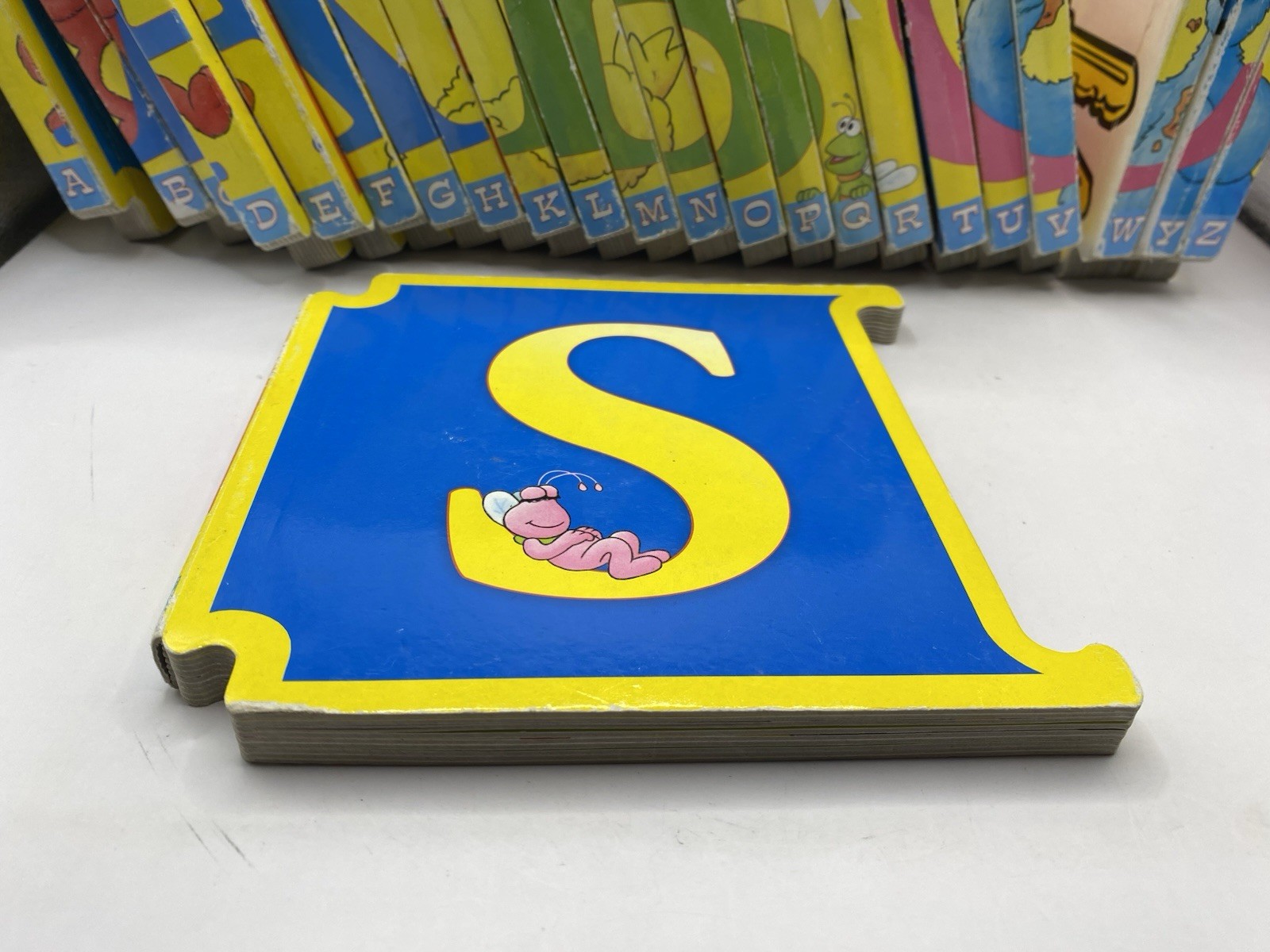 Sesame Street ABC Book Set Interlocking Individual Letter READ