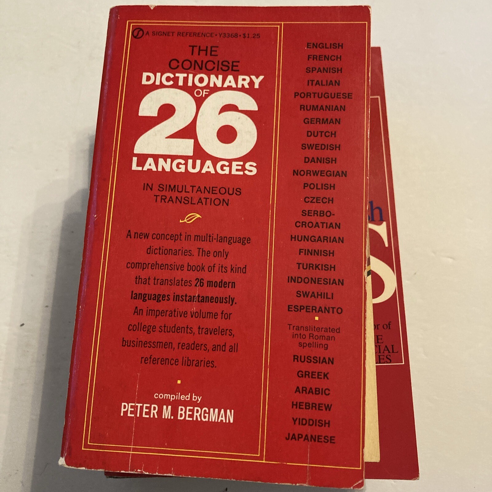 Lot of 5 Dictionaries Languages Harvard Brief Concise Music Misinformation Words