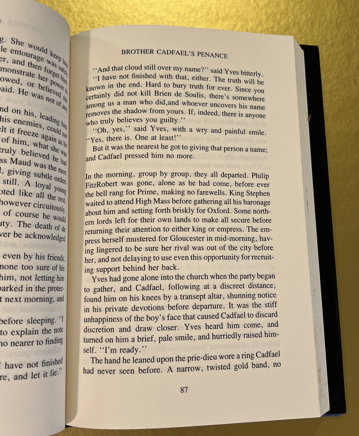 Brother Cadfael’s Penance Ellis Peters 1994 Mysterious Press – 1st Edition