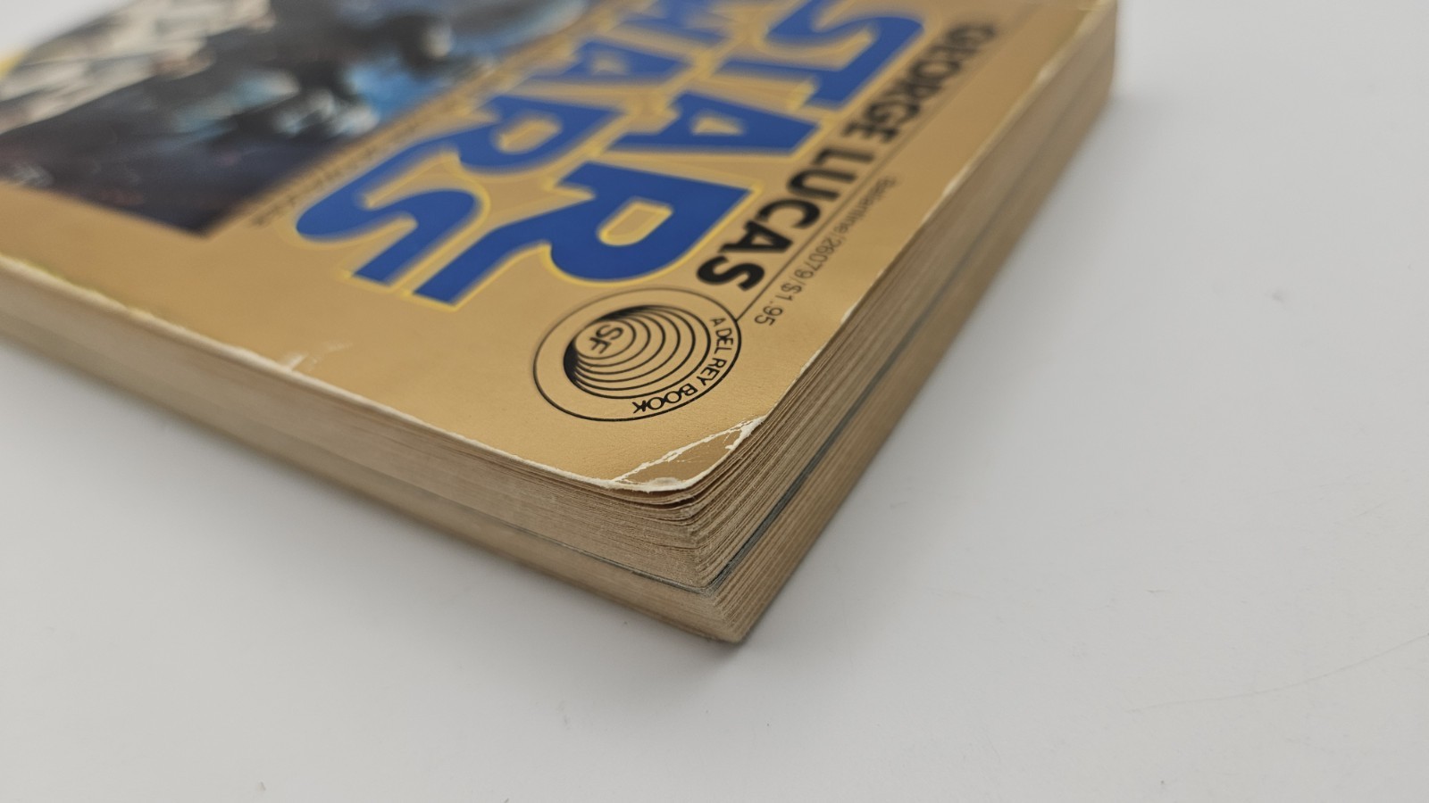 STAR WARS George Lucas 1st Ed 2nd Printing DEL REY 1976 1977 POCKET BOOK PB VTG