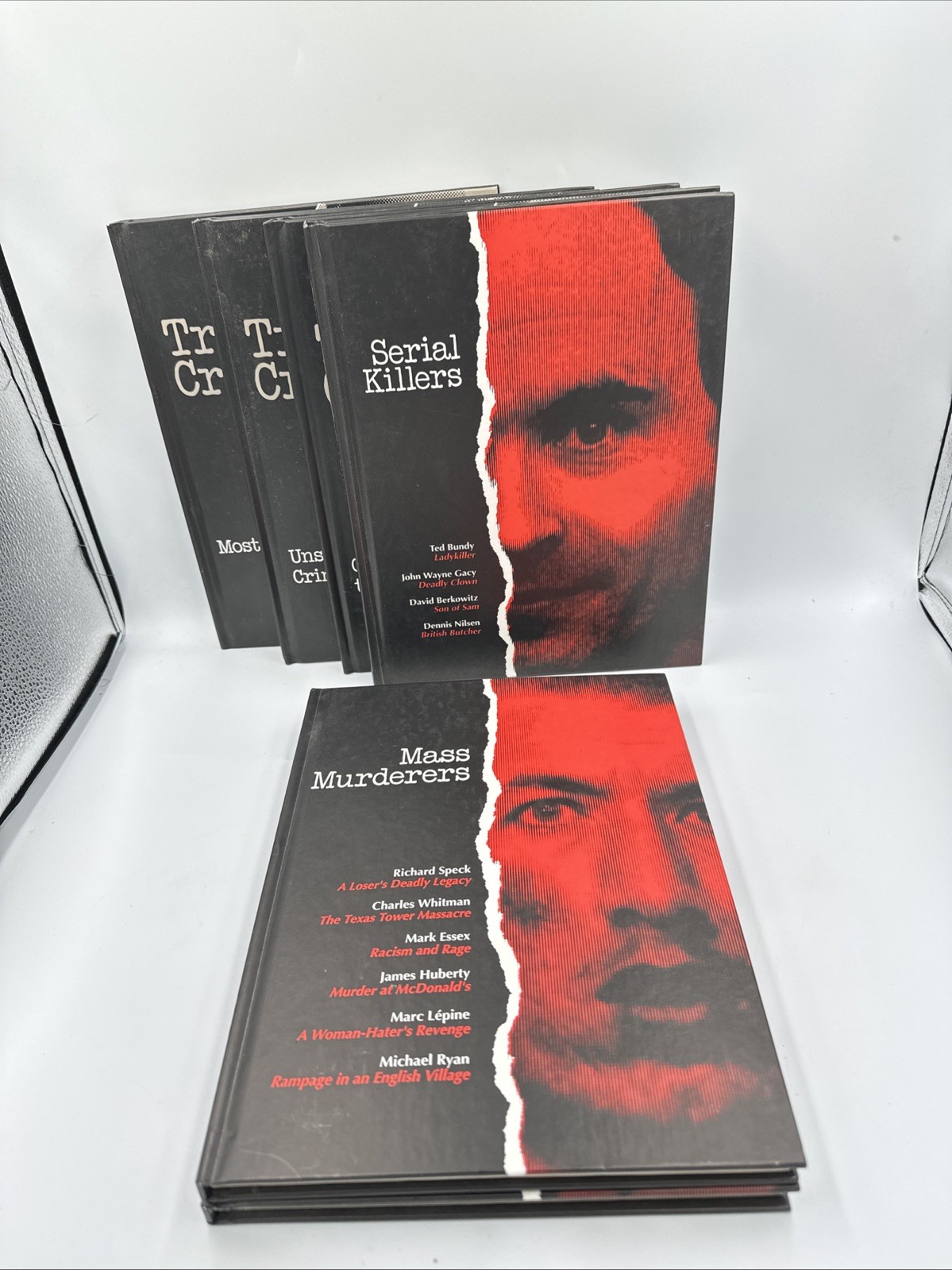 Time-Life Books True Crime Complete Set Of 6 Books Murders, Killers, Mafia, Etc