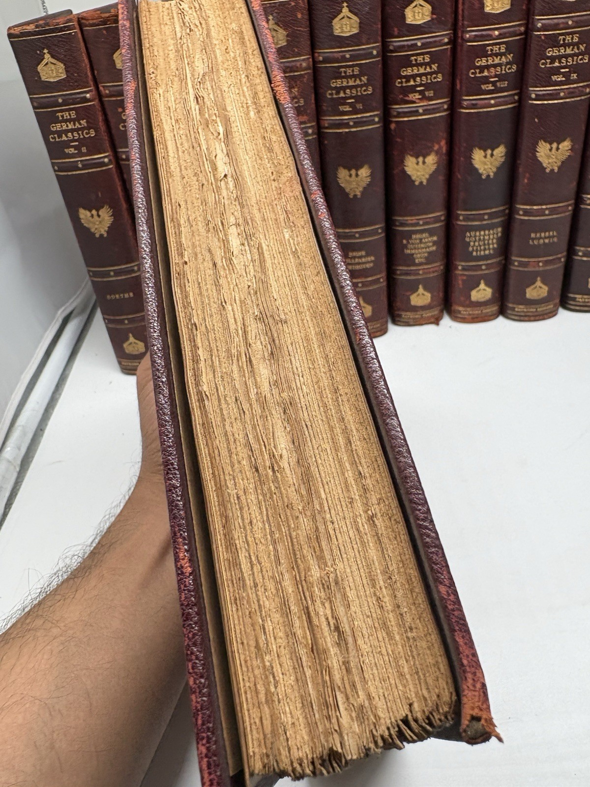 Antique The German Classics Patrons Edition 1-13 volumes 1913-14 Year / Rare