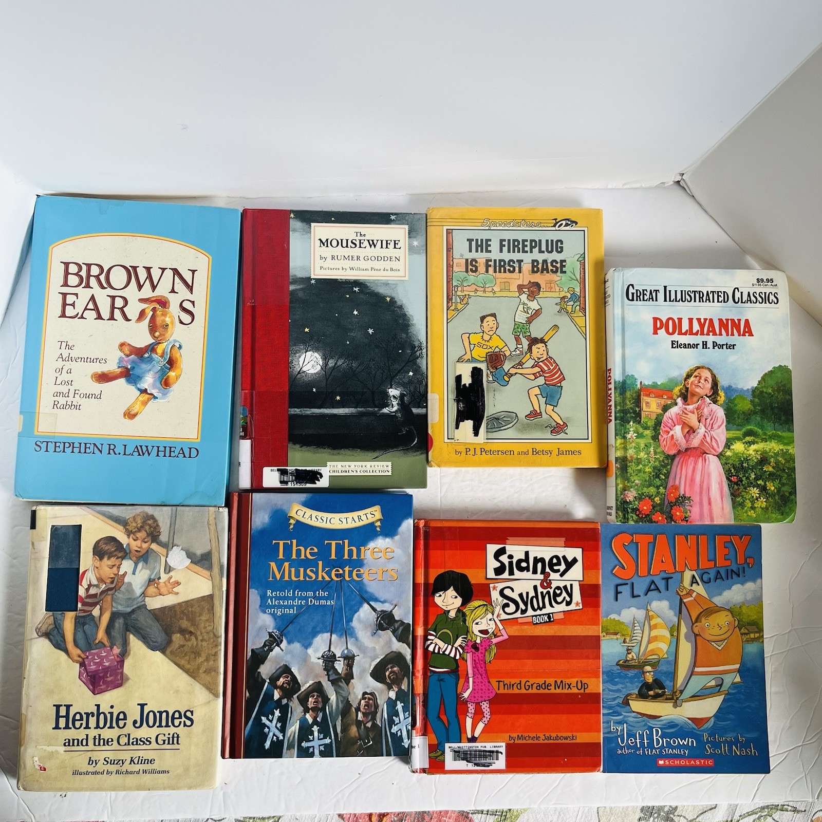 Lot of 10 Chapter Books Mixed Lot 2nd 3rd Grade Fiction Classroom Library Set