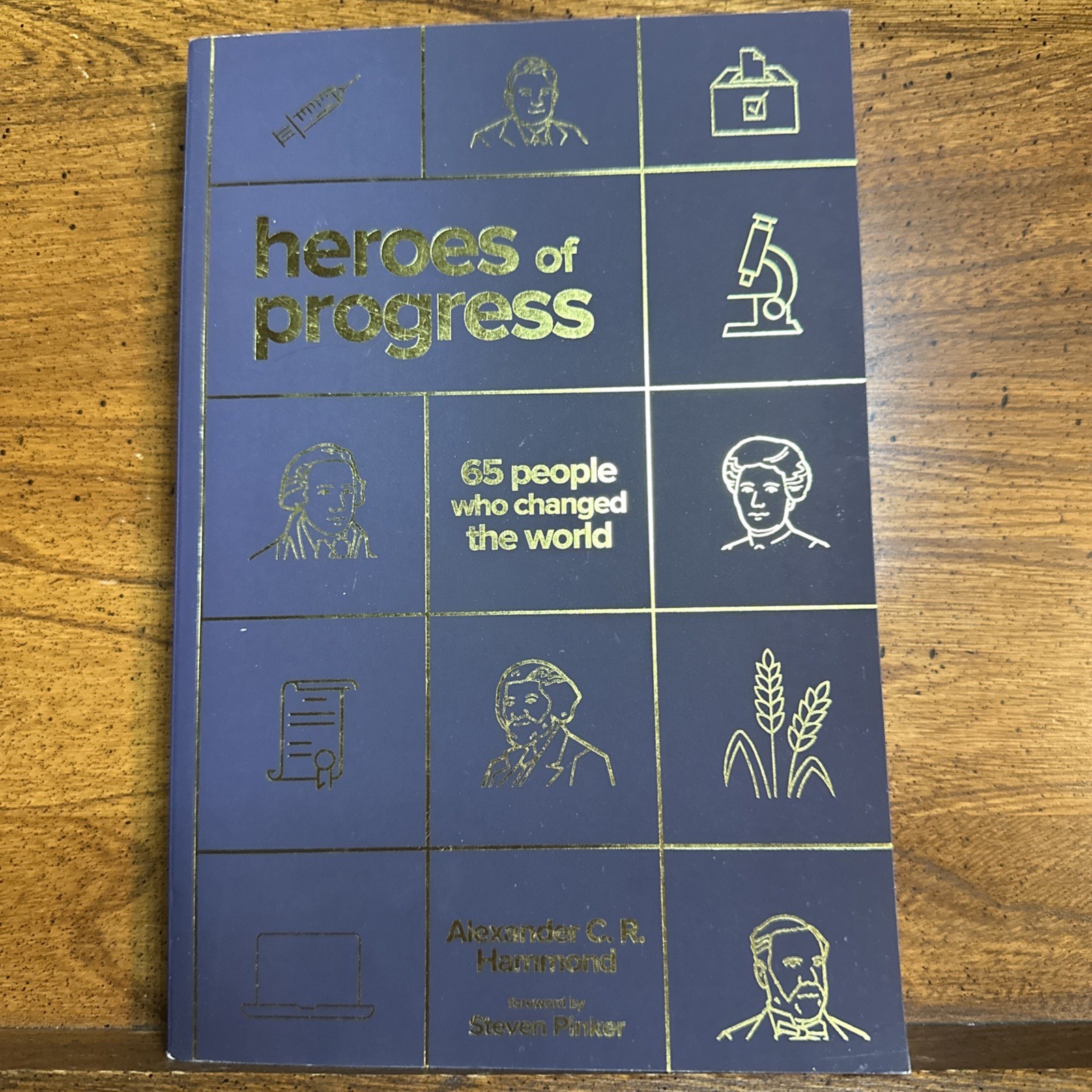 heroes of progress: 65 People Who Changed the World. NEW/2024