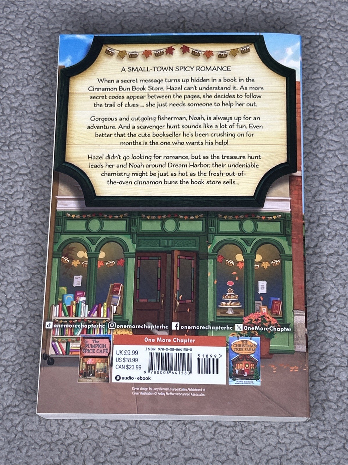 The Cinnamon Bun Book Store Laurie Gilmore Sugar and Spice Cozy Romance