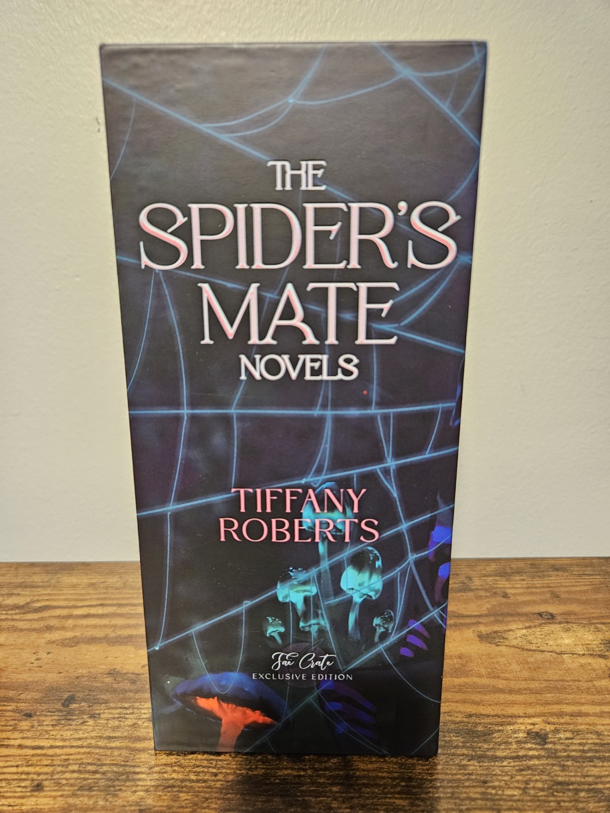 SIGNED FaeCrate The Spider’s Mate Trilogy by Tiffany Roberts & Slipcase Ensnared