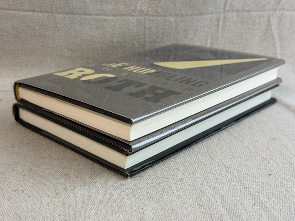 Philip Roth 1st Edition Hardcover Lot ~ Everyman & The Humbling ~ Fine Condition