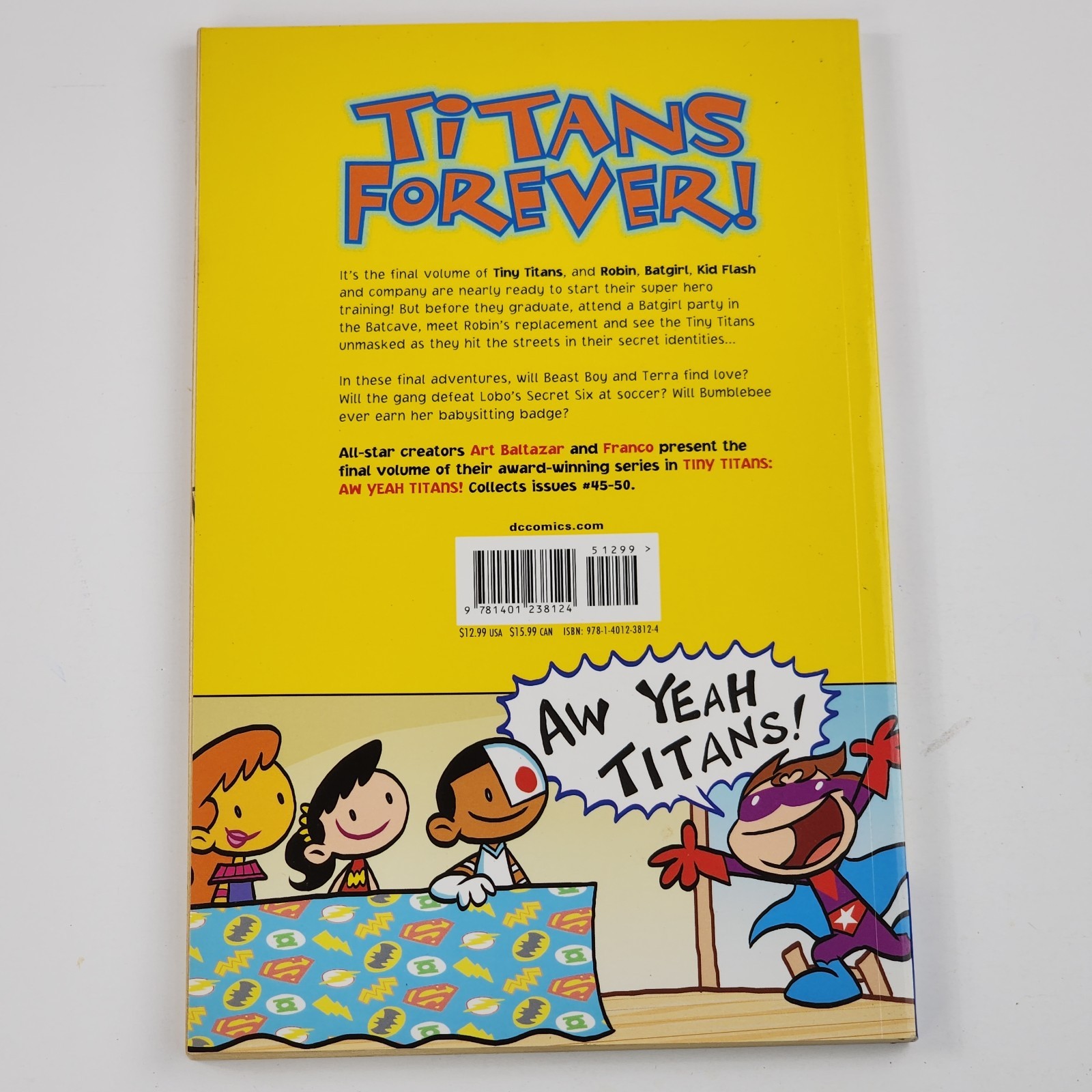 Tiny Titans Vol. 8: Aw Yeah Titans! DC Comics Trade Paperback TPB 2012 OOP New