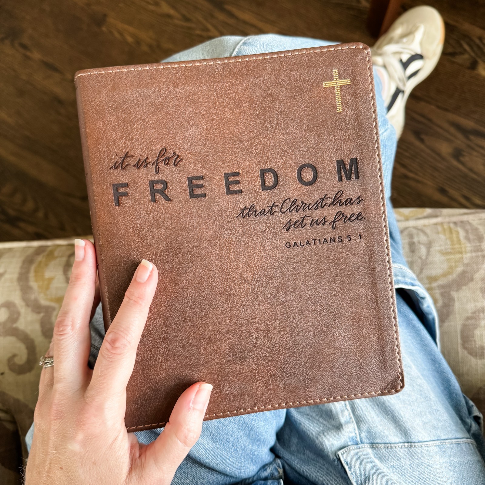 NIV Journaling Bible – FREEDOM – Christ Has Set Us Free – Custom Name