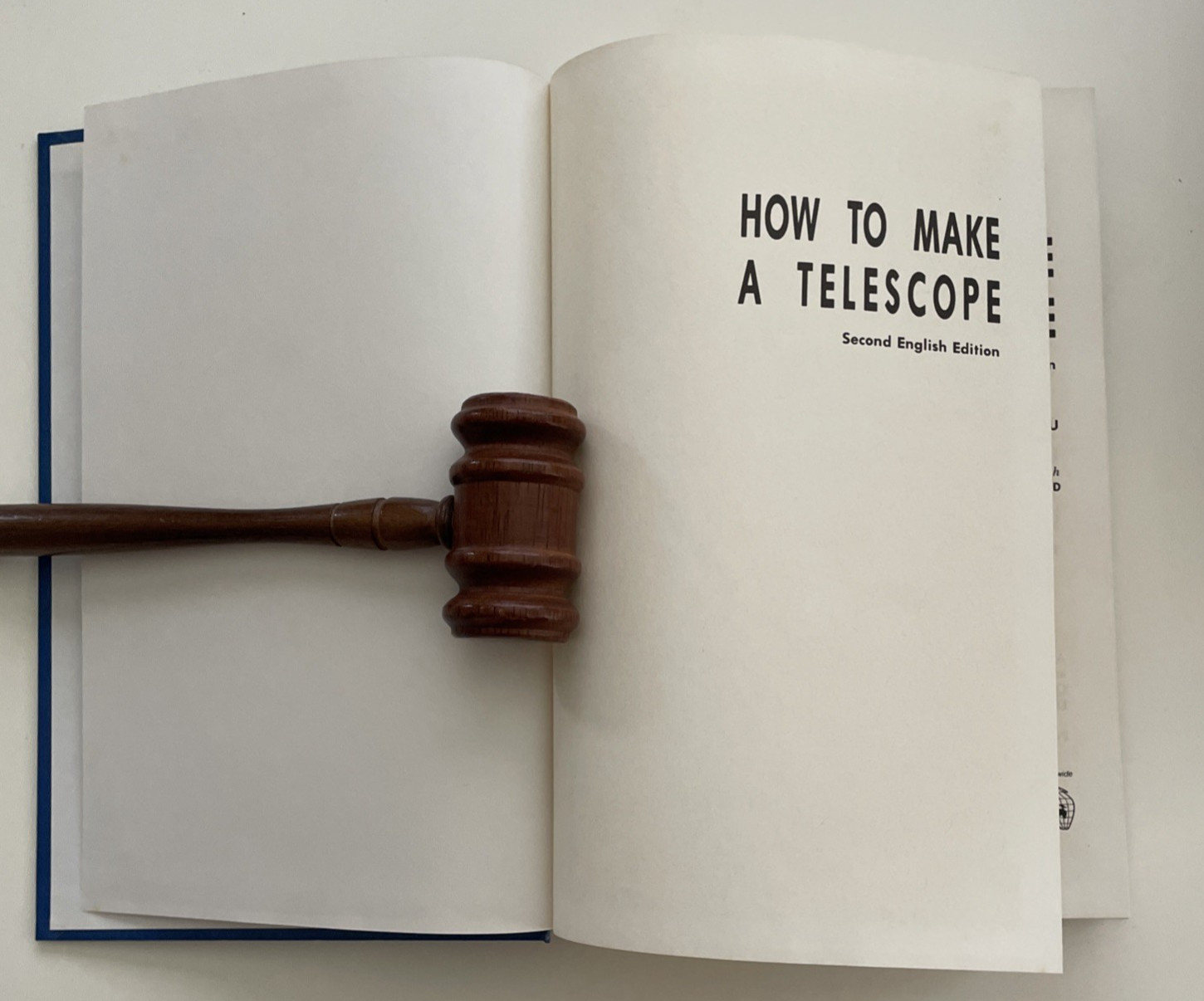VTG How to Make a Telescope Jean Texereau 1984 Second Edition Hardcover Optics