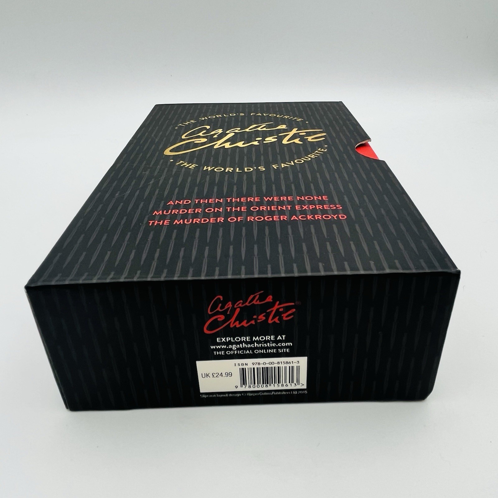 The World’s Favourite Agatha Christie 3 Book Collection Boxset Paperback Mystery