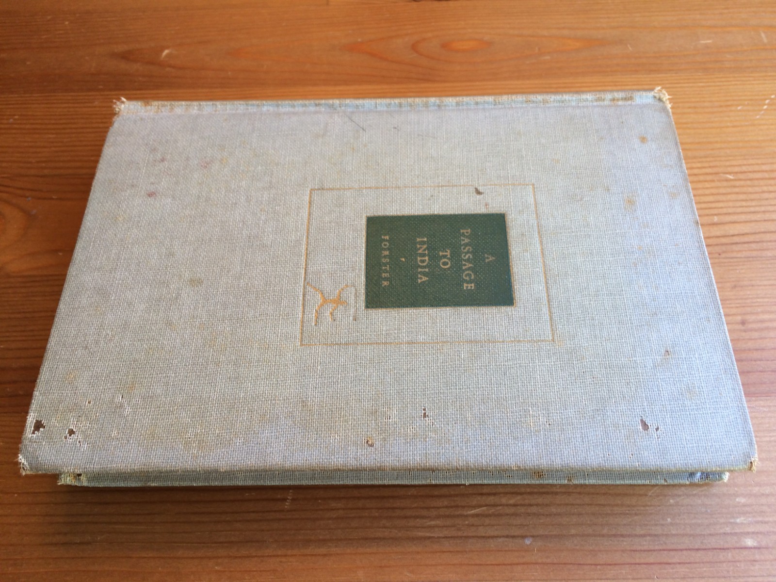 A Passage To India by E.M. Forster 1924 Modern Library Hardcover
