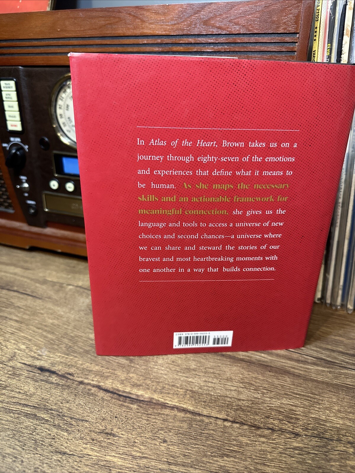 Atlas Of The Heart by Brene Brown Hardcover Meaningful Connections SelfHelp 1st!