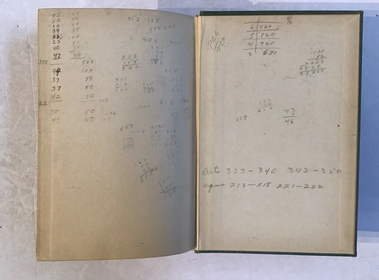 Physics, 1939, 756 pages with illustrations. Science VTG Shows Wear -writing