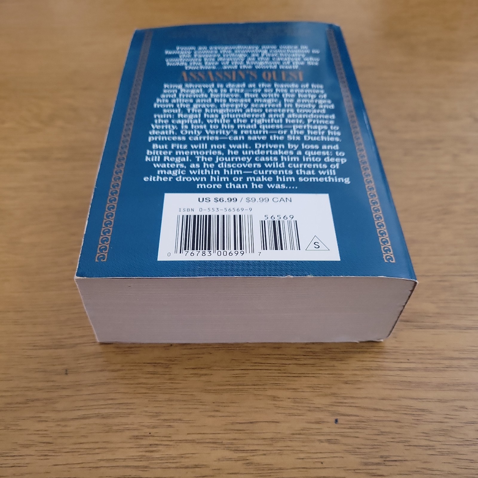 Assassin’s Quest (The Farseer #3) – Robin Hobb – Bantam Books MMPB 1998
