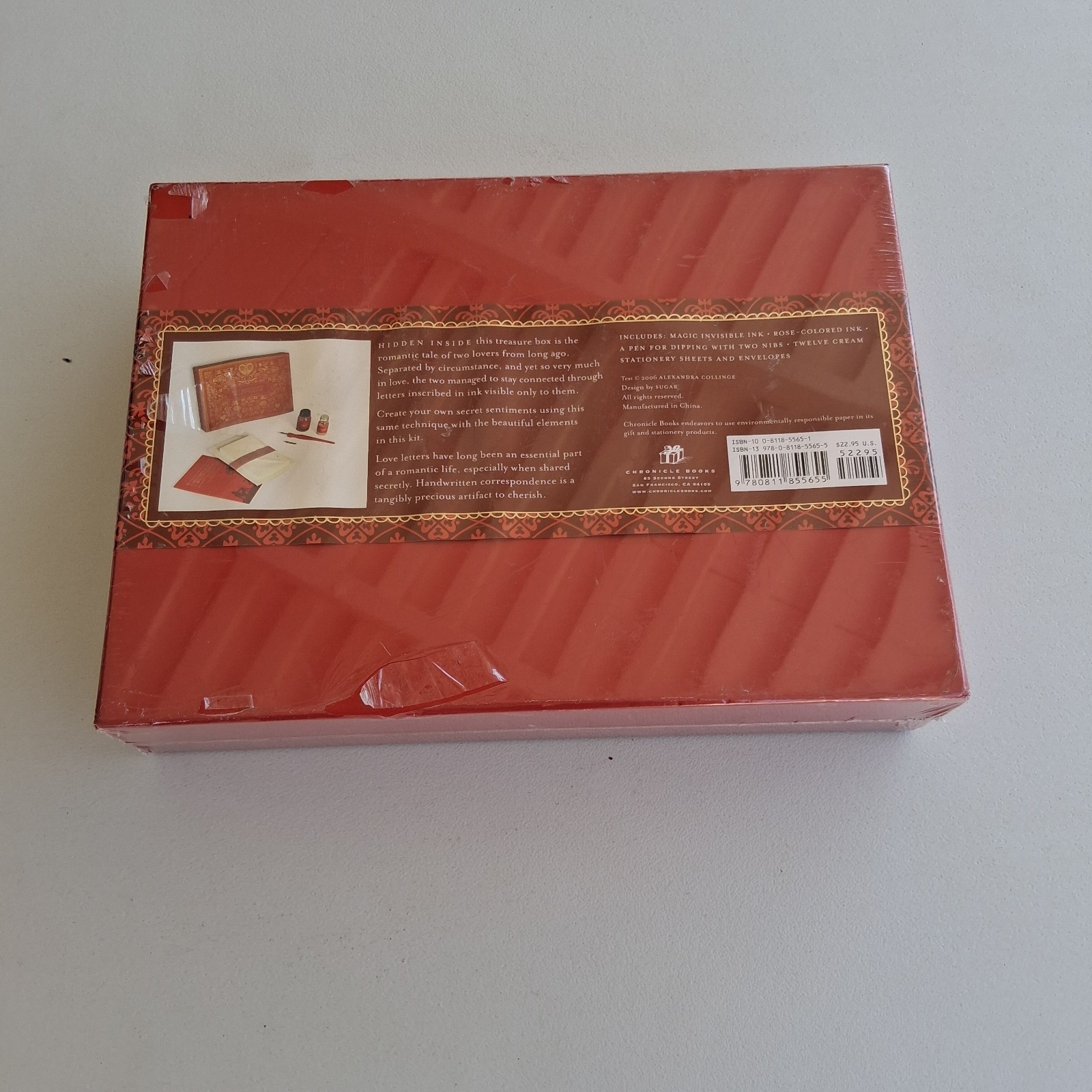 Secret Love Letters Gift Box Set 2006 Chronicle Books Magic Invisible Ink New