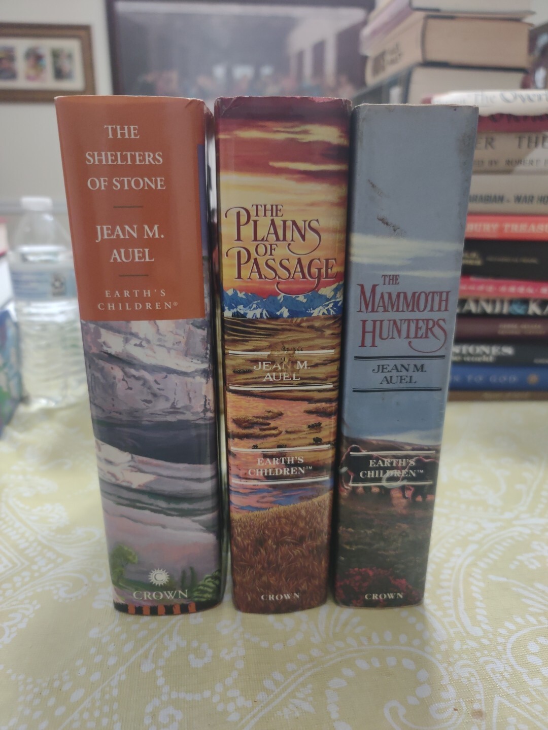 Jean M Auel – 3 First Editions, One Signed (Mammoth Hunters) All HC W/DJ