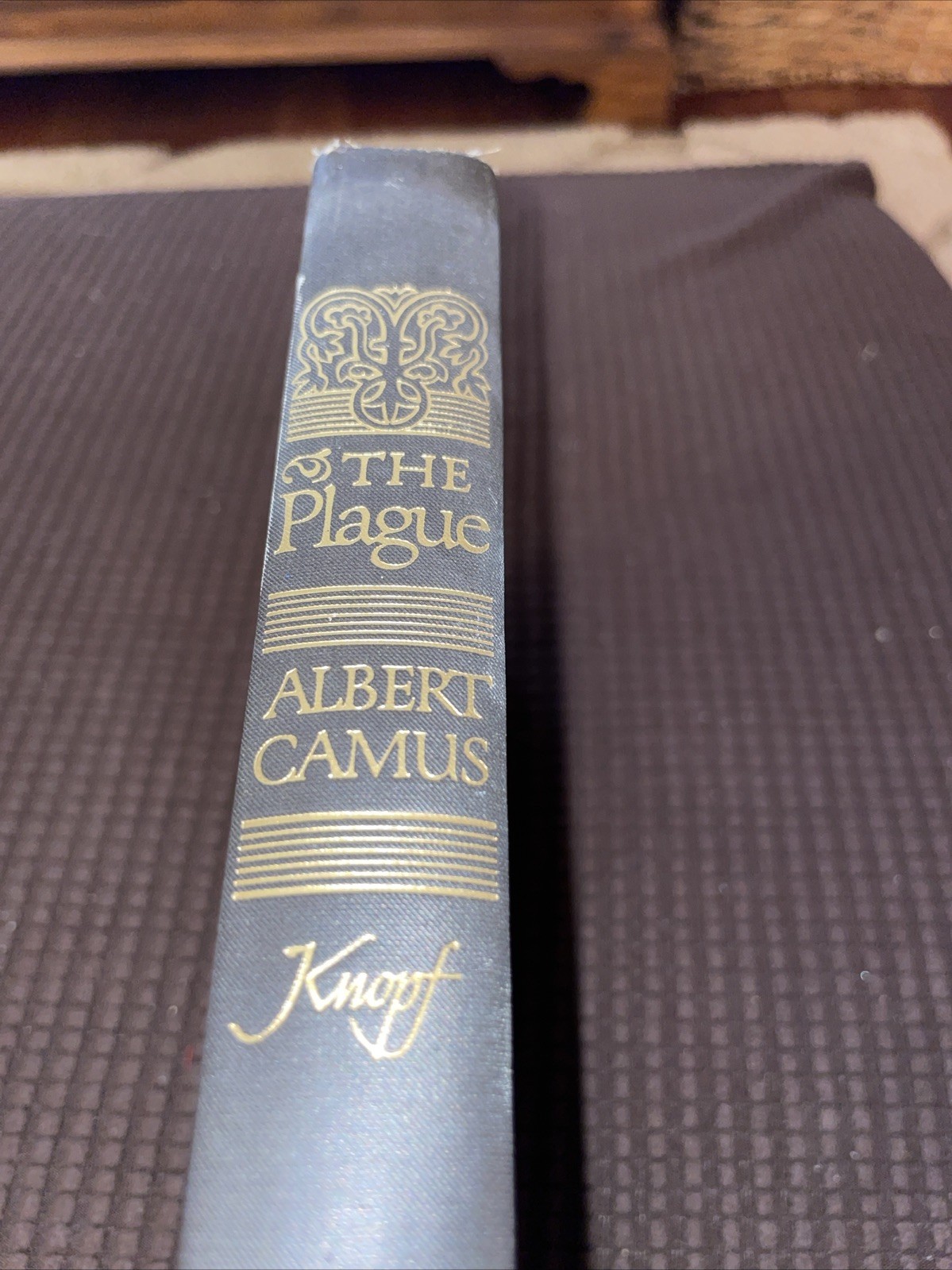 1948 – Albert Camus – The Plague – Knopf 1st US ed. 2nd pr. before pub.