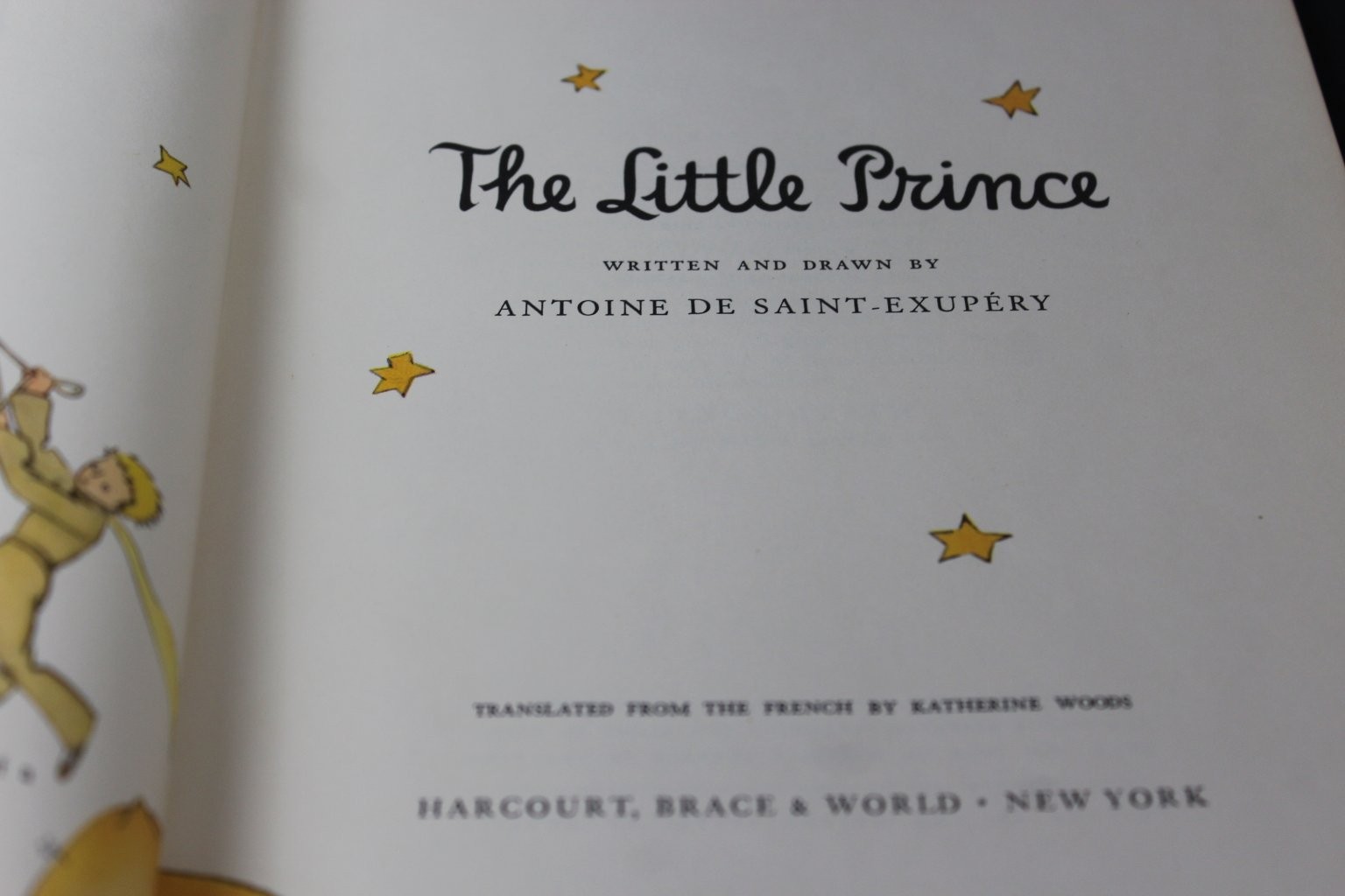The Little Prince Antoine de Saint-Exupéry 1943 Illustrated Classic DJ $3.75