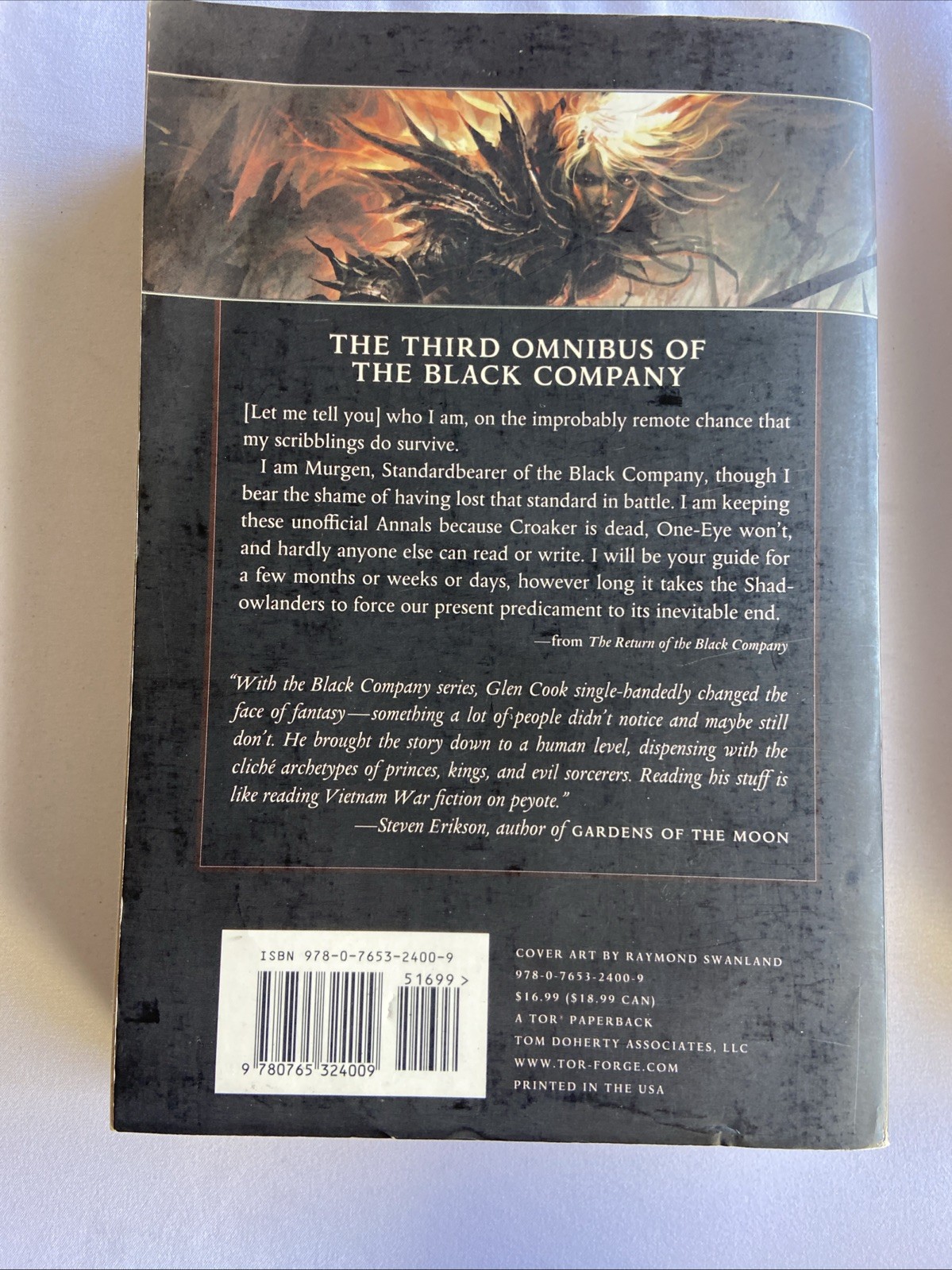 Chronicles of The Black Company Series By Glen Cook 3 Book Lot Trade Paperbacks