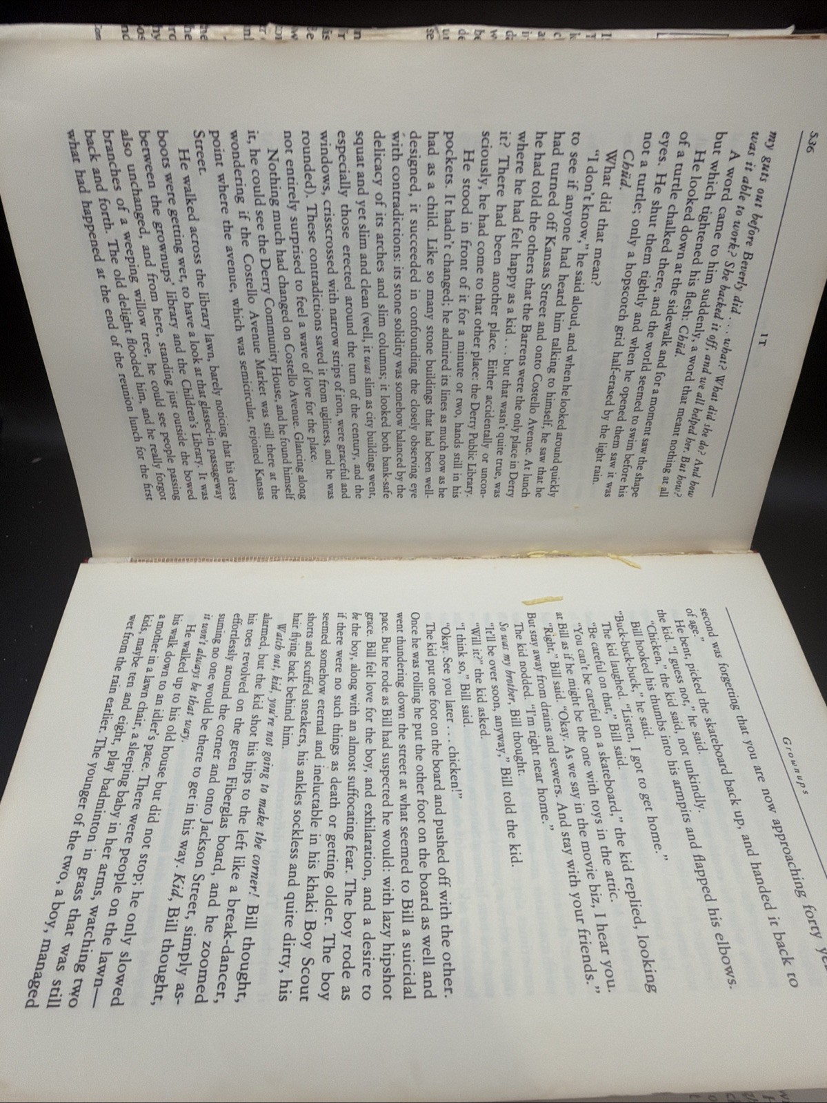 Stephen King IT 1986 True First Edition Hardcover | Rough Shape