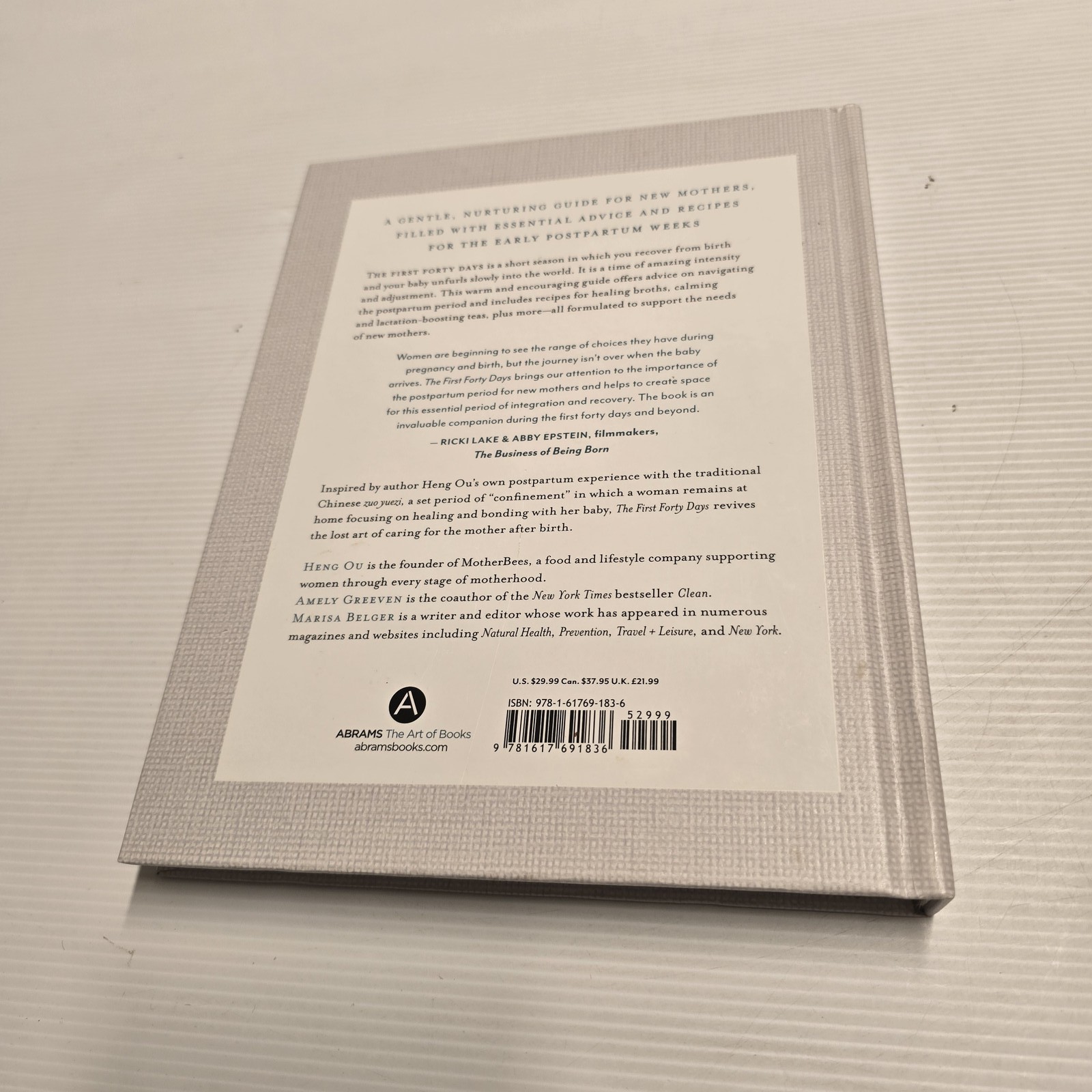 The First Forty Days: The Essential Art of Nourishing the New Mother (Hardcover)