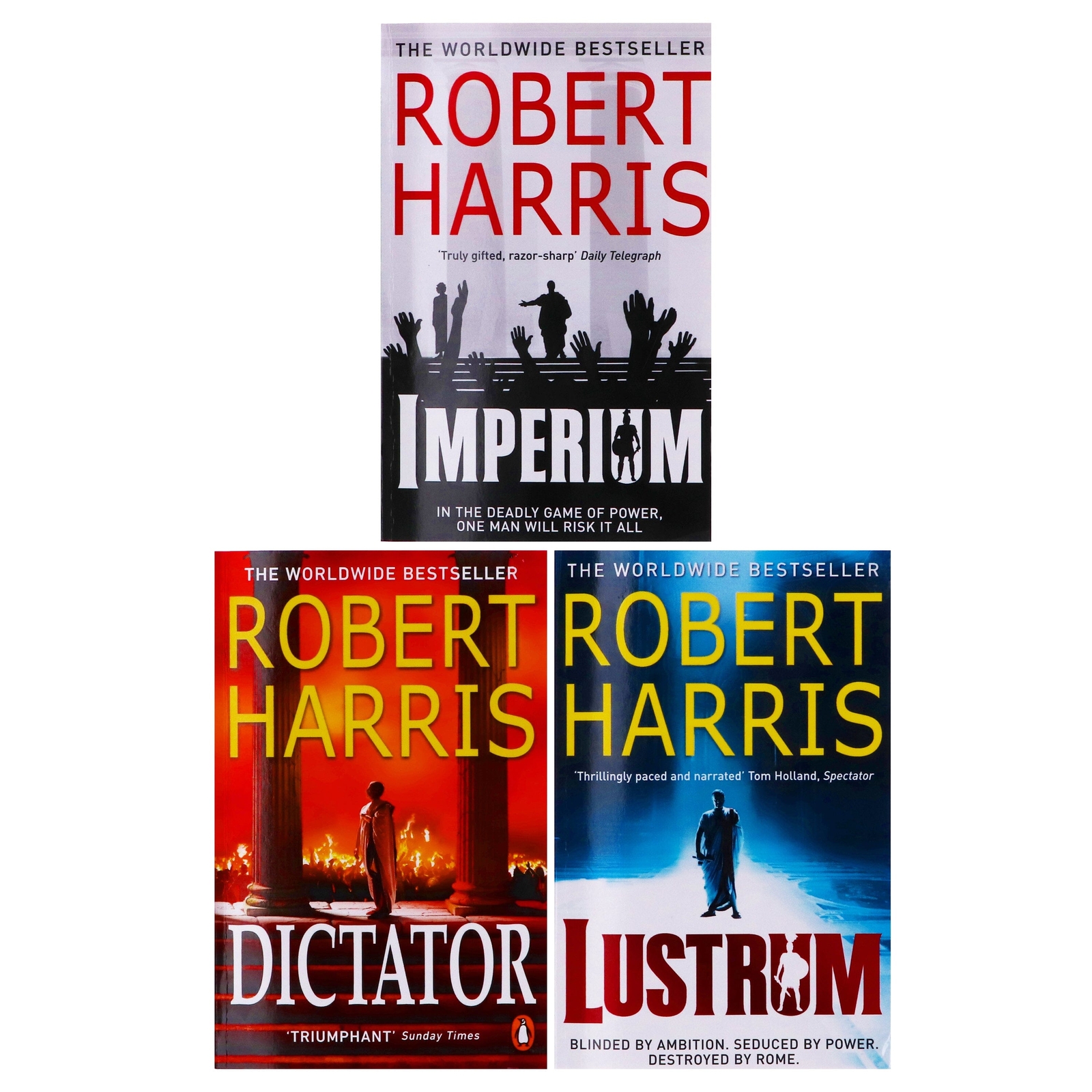 Cicero Trilogy by Robert Harris: 3 Books Collection Set – Fiction – Paperback