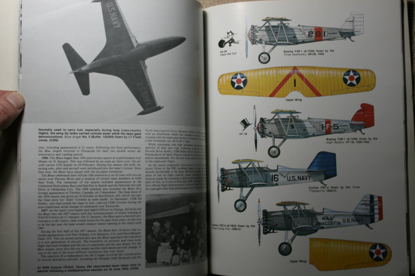 Blue Angles USN Flight Team 1928-81 Squadron Signal Book # 6030 VG Condition