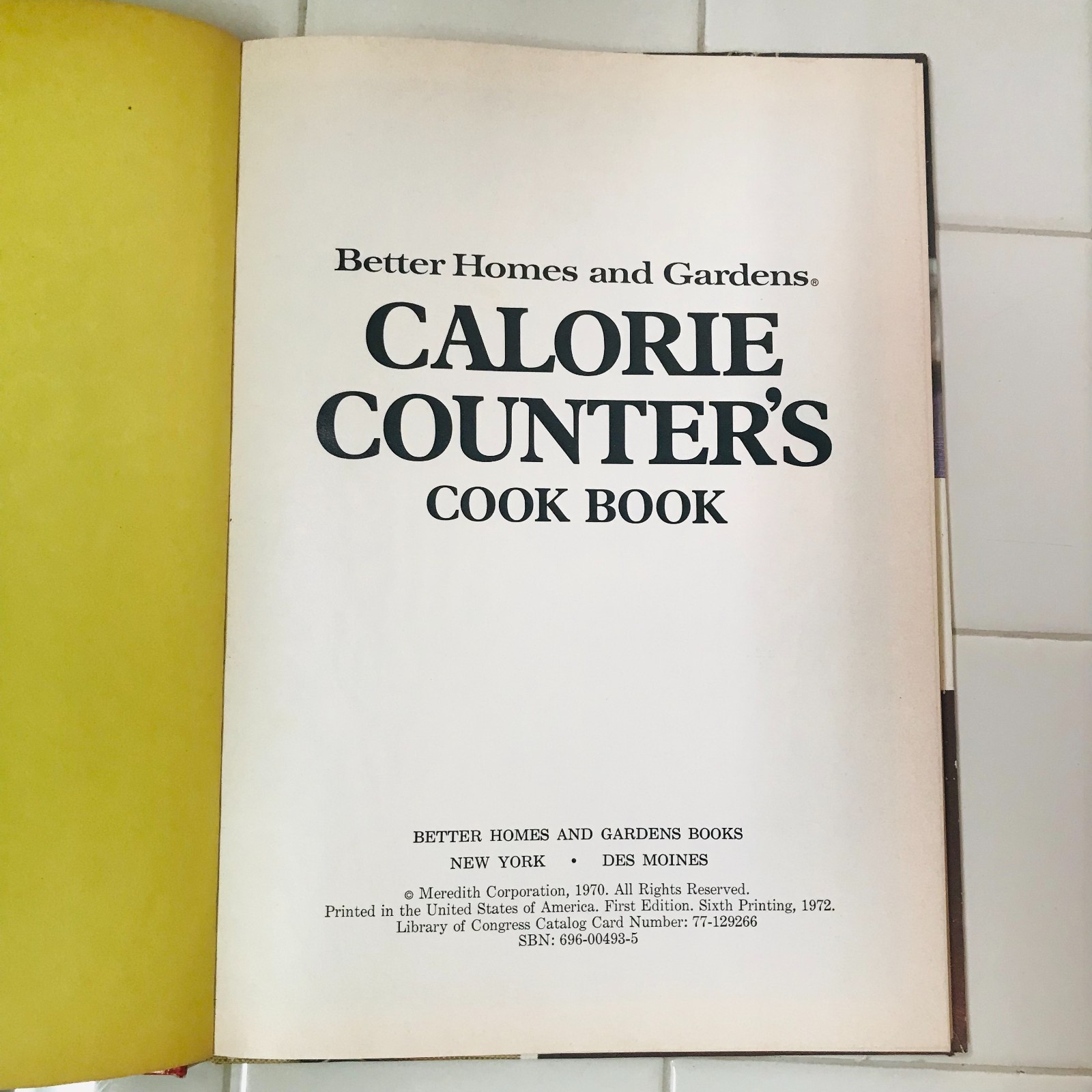 Vintage 1970s Better Homes & Gardens Recipe Cookbooks HC – Lot of 6