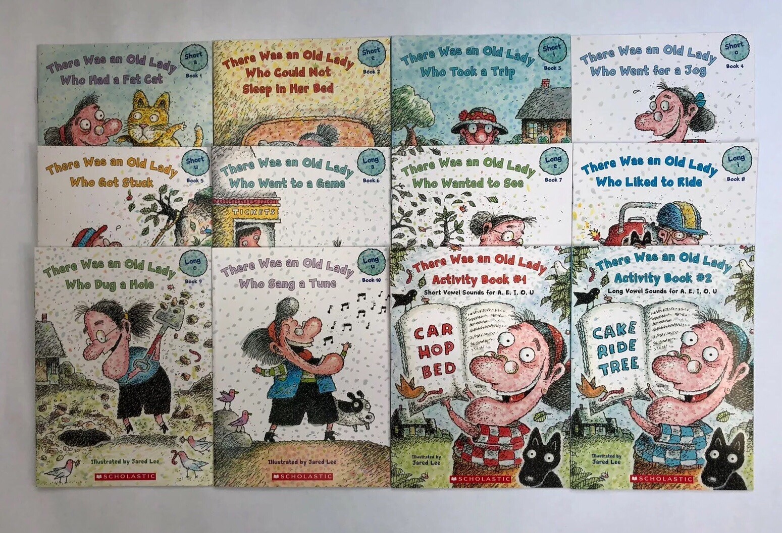 There Was An Old Lady Who Swallowed Some Phonics Lot 12