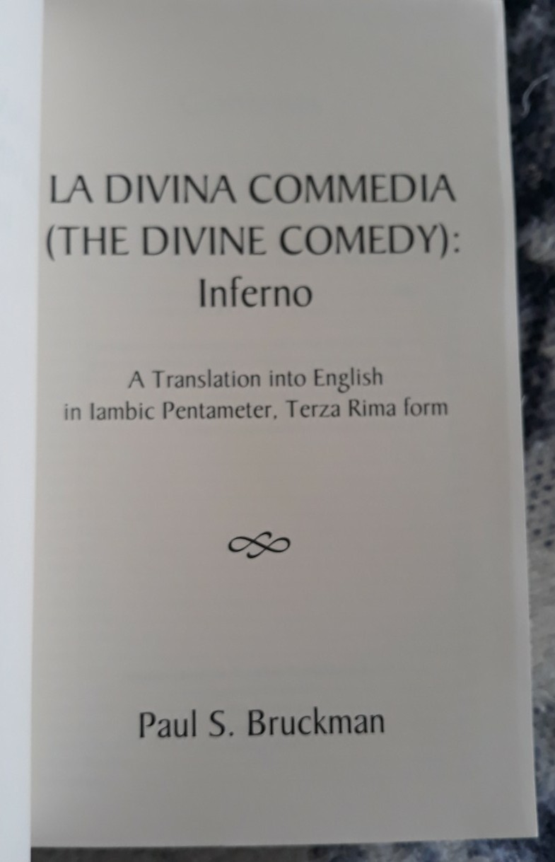La Divina Commedia: Inferno by Paul S. Bruckman (2011, Trade Paperback) AS SHOWN