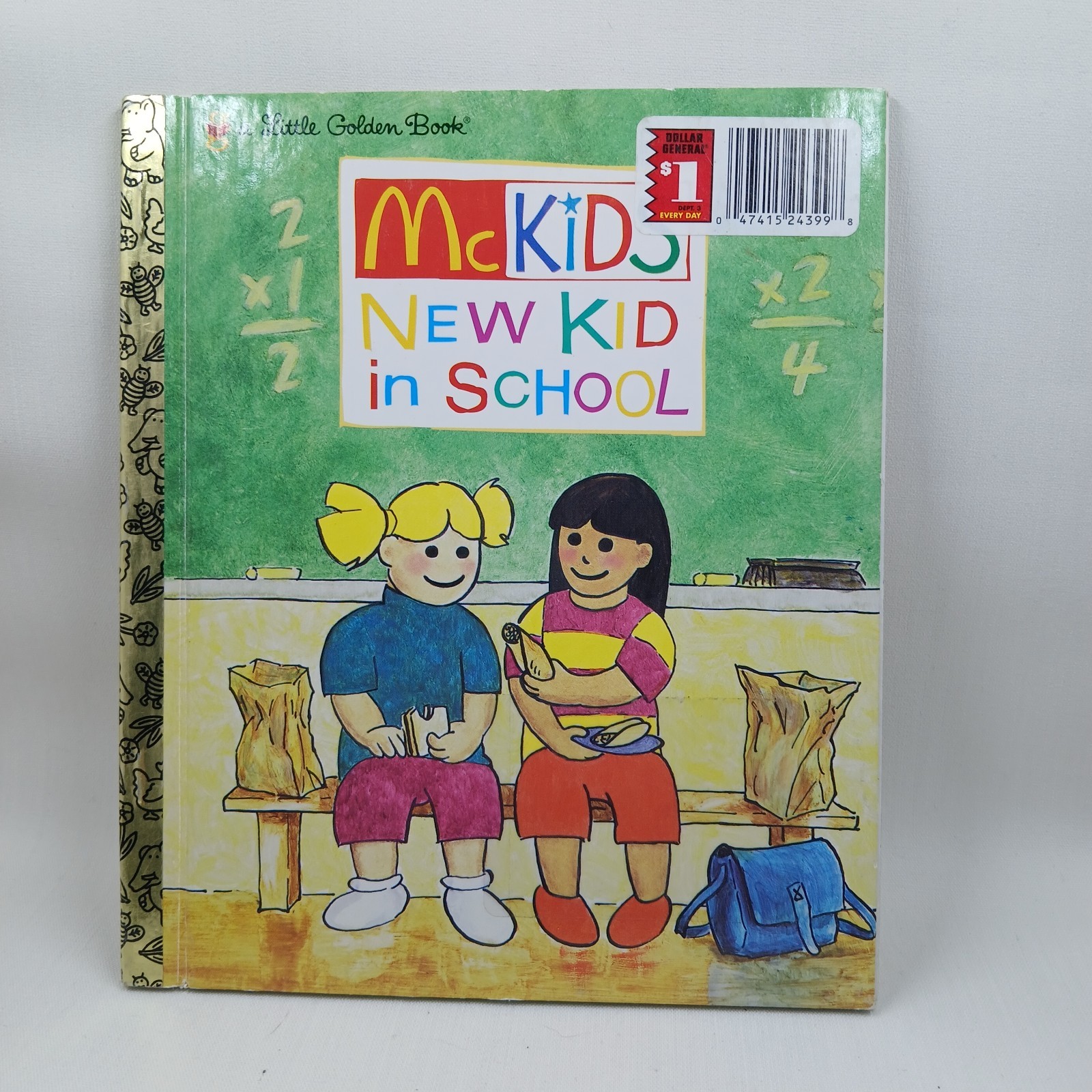 New Kid In School Vintage A Little Golden Book McKids Hardcover