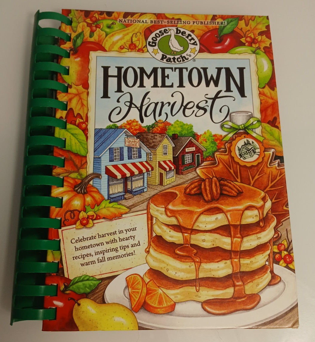 Lot of 4 Gooseberry Patch – Spiral Bound – Hometown Harvest, Blue Plate Specials
