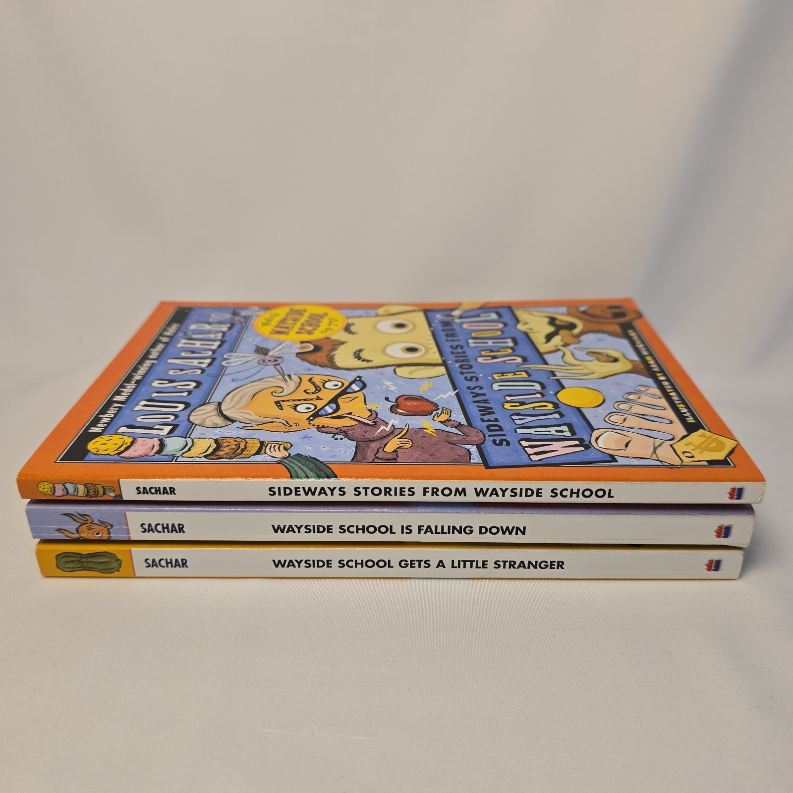 The Wayside School Collection Box Set of 3 Books by Louis Sachar in Slipcase