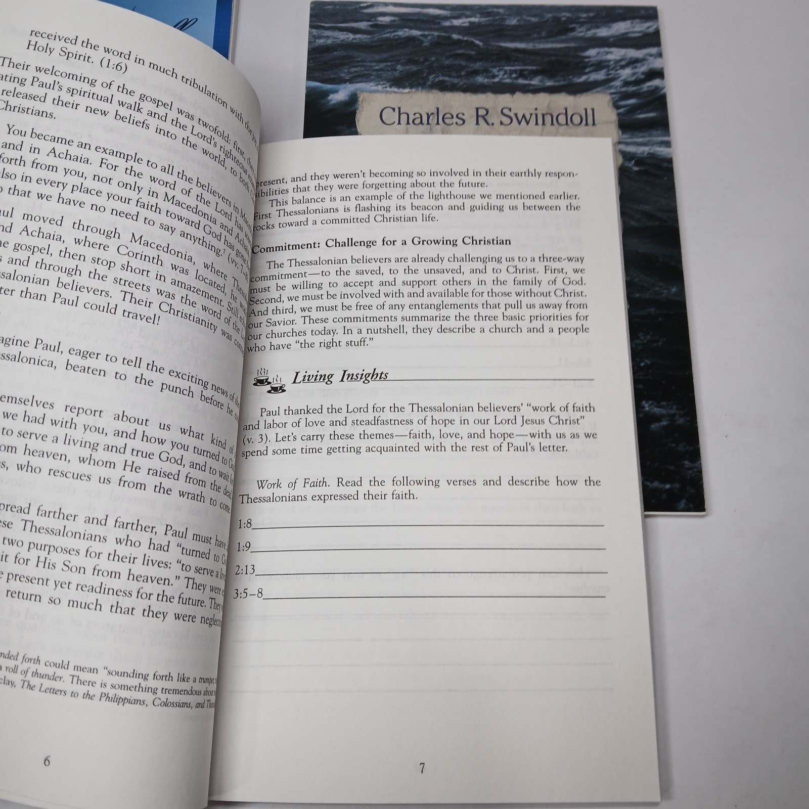 Charles Swindoll Study Guide, Booklet Bundle Adventuring, 1 Thessalonians, Moses