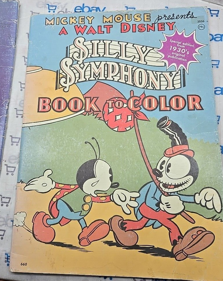 Walt Disney’s Mickey Mouse, Donald Duck & Pals | 1930s Vintage Children’s Book