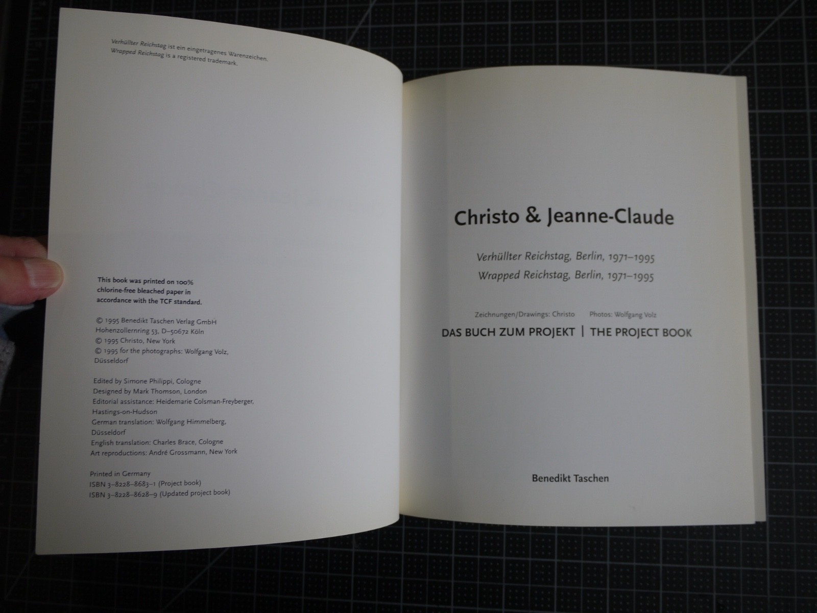 Christo and Jeanne-Claude by Wolfgang Volz, Christo and Jeanne-Claude (1996,…