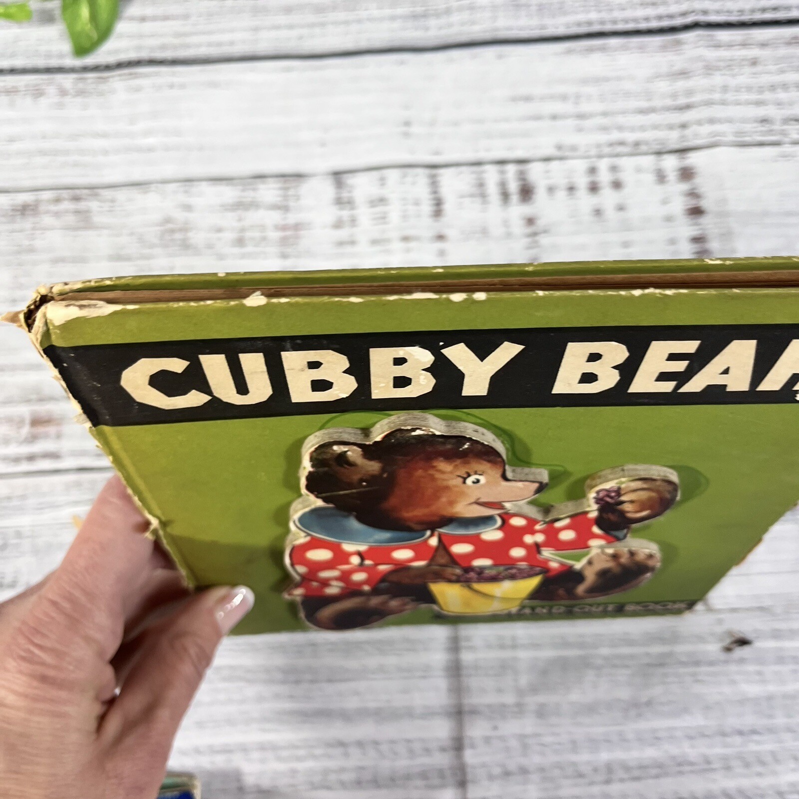 Vintage Cubby Bear Children’s Book A Stand Out Whitman Publishing