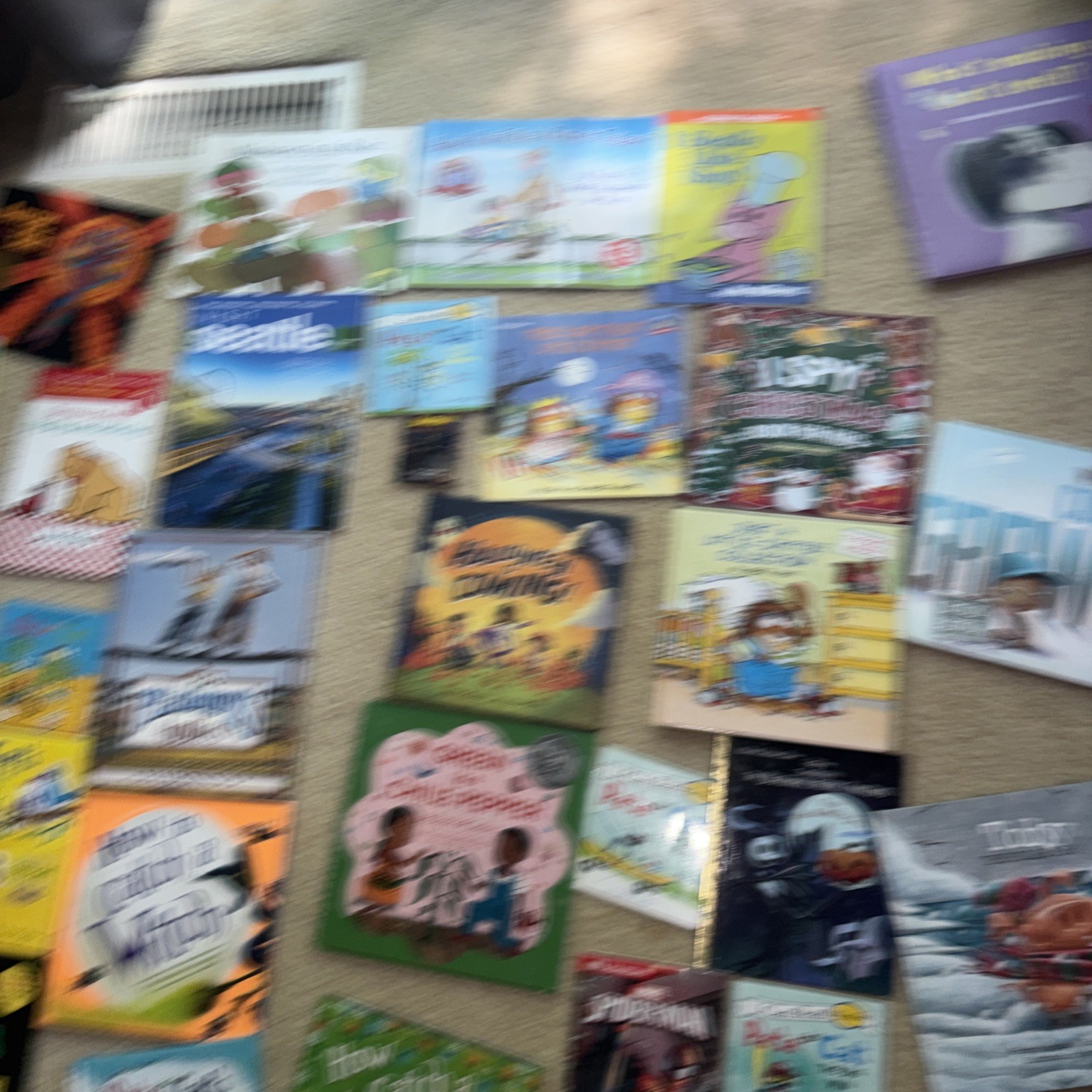 Lot of 30 Toddler Pete The Cat Kindergarten Marvel Books Miscellaneous