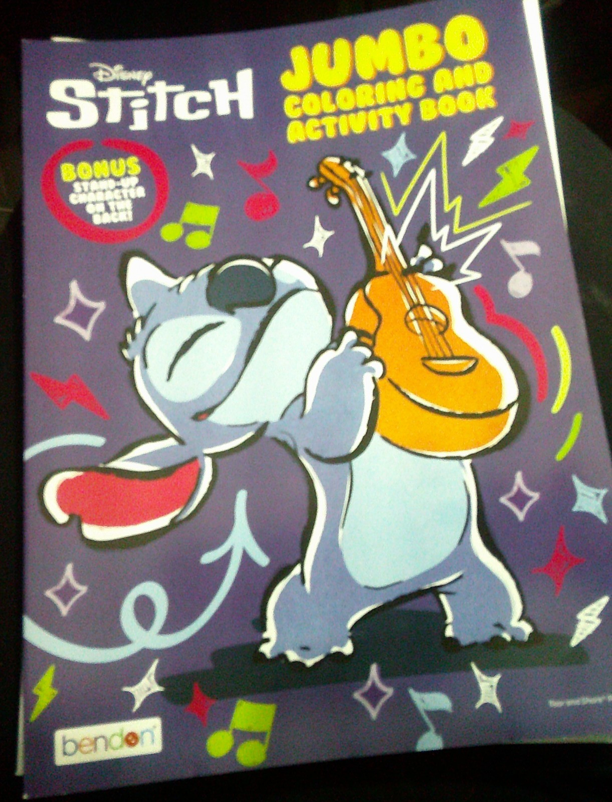 NEW DISNEY JUMBO LILO & STITCH coloring & activity book WITH FREE GIFT