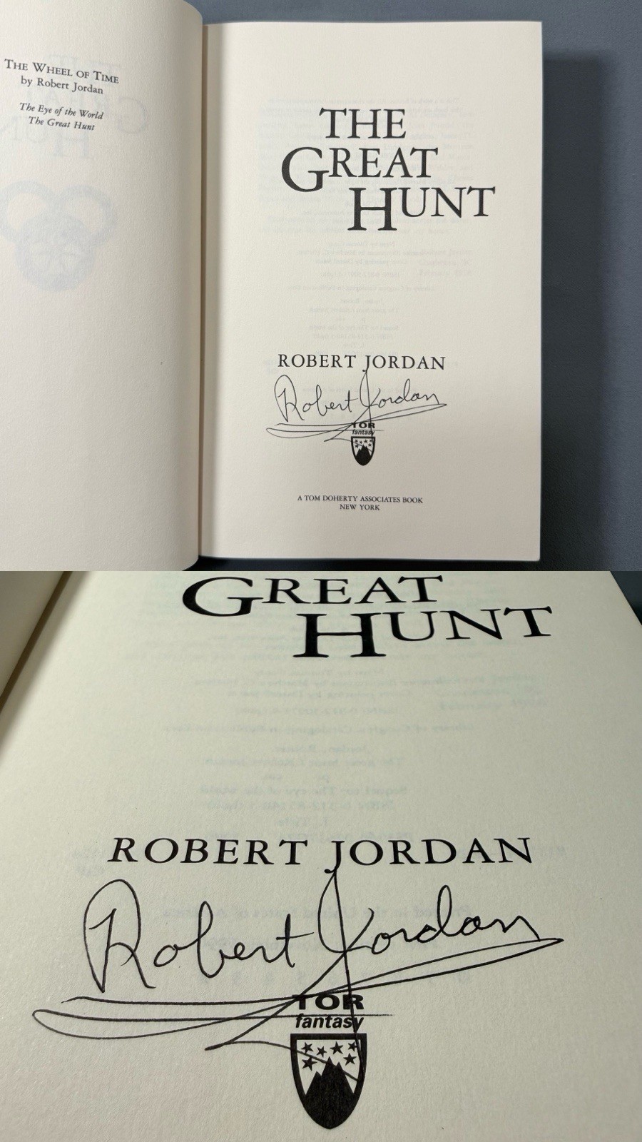 WHEEL OF TIME First Edition Set. 13 1st Prints. Hunt 2nd Print, Signed. Eye 3rd.