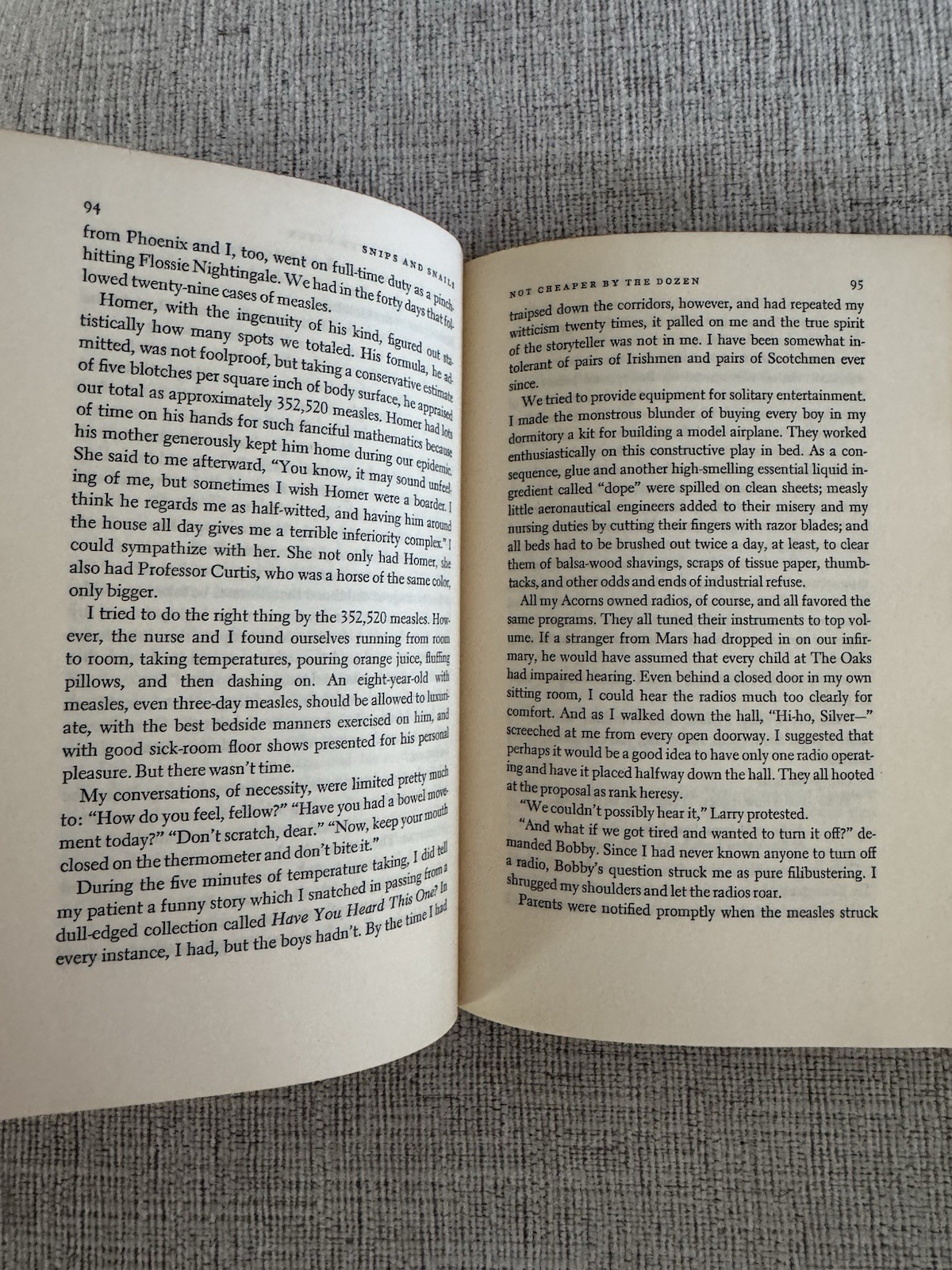 Louise Baker Snips and Snails 1953 Hardcover Vintage Novel McGraw-Hill