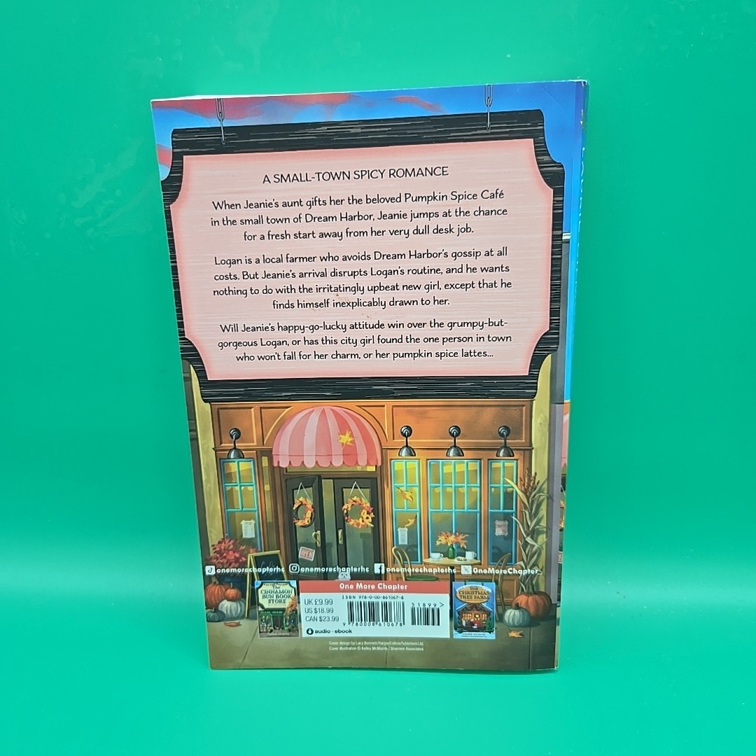 Dream Harbor 1 -3 Laurie Gilmore Pumpkin Spice Cinnamon Bun Christmas Tree PB