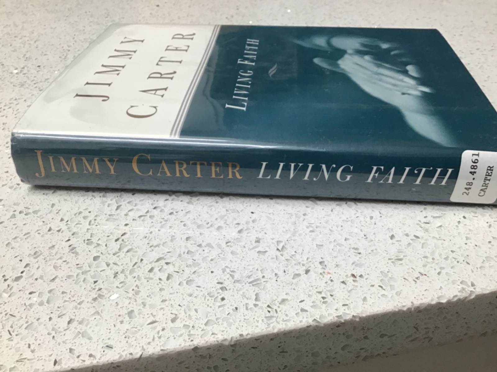 Living Faith by Jimmy Carter Signed First Edition (1996, Hardcover)