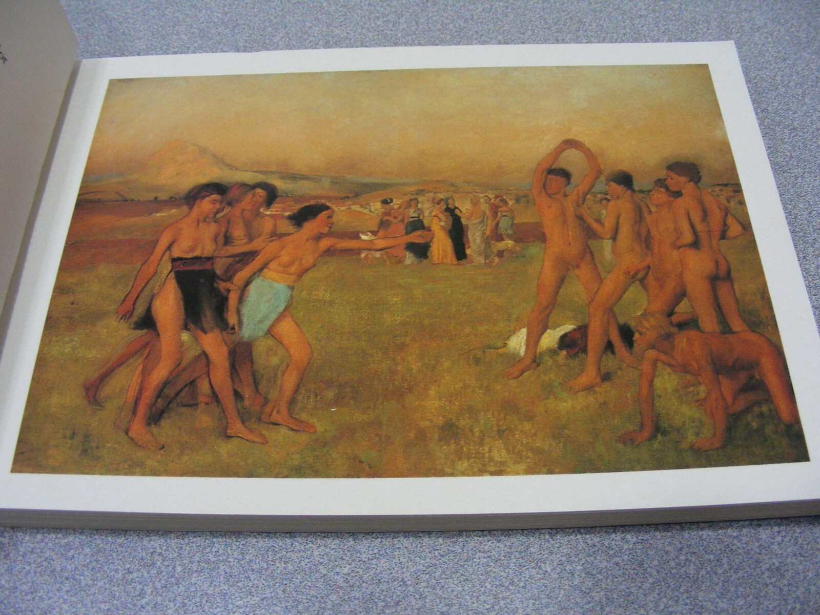 DEGAS – A POSTCARD BOOK – Vintage 1989 Postcard Book (Only 23 of 30 Postcards)