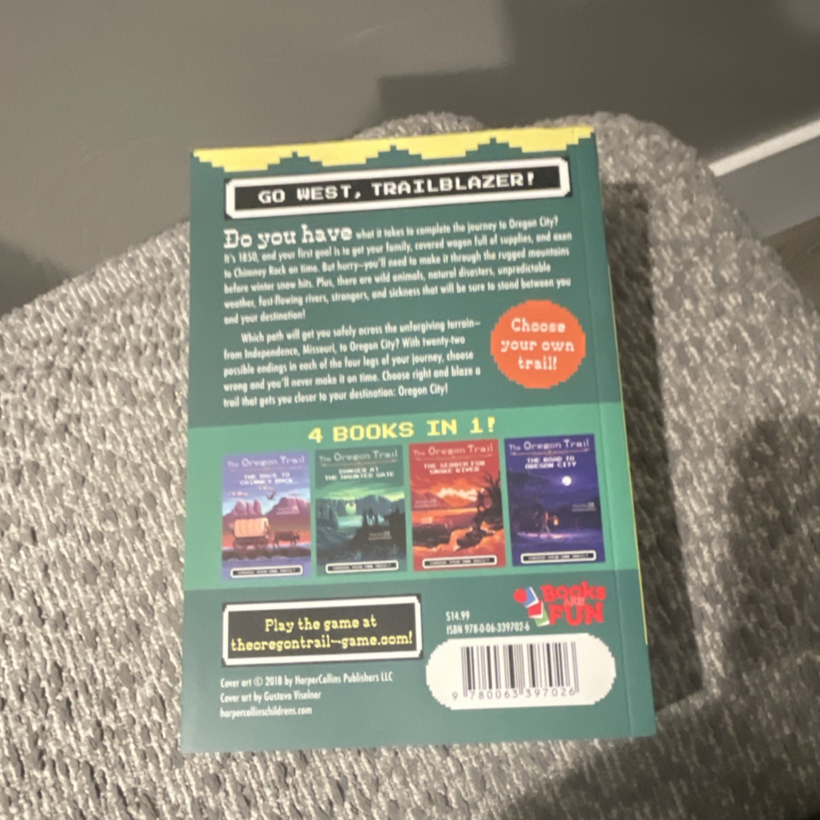The Oregon Trail Ser.: Go West, Trailblazer! by Wiley, Paperback