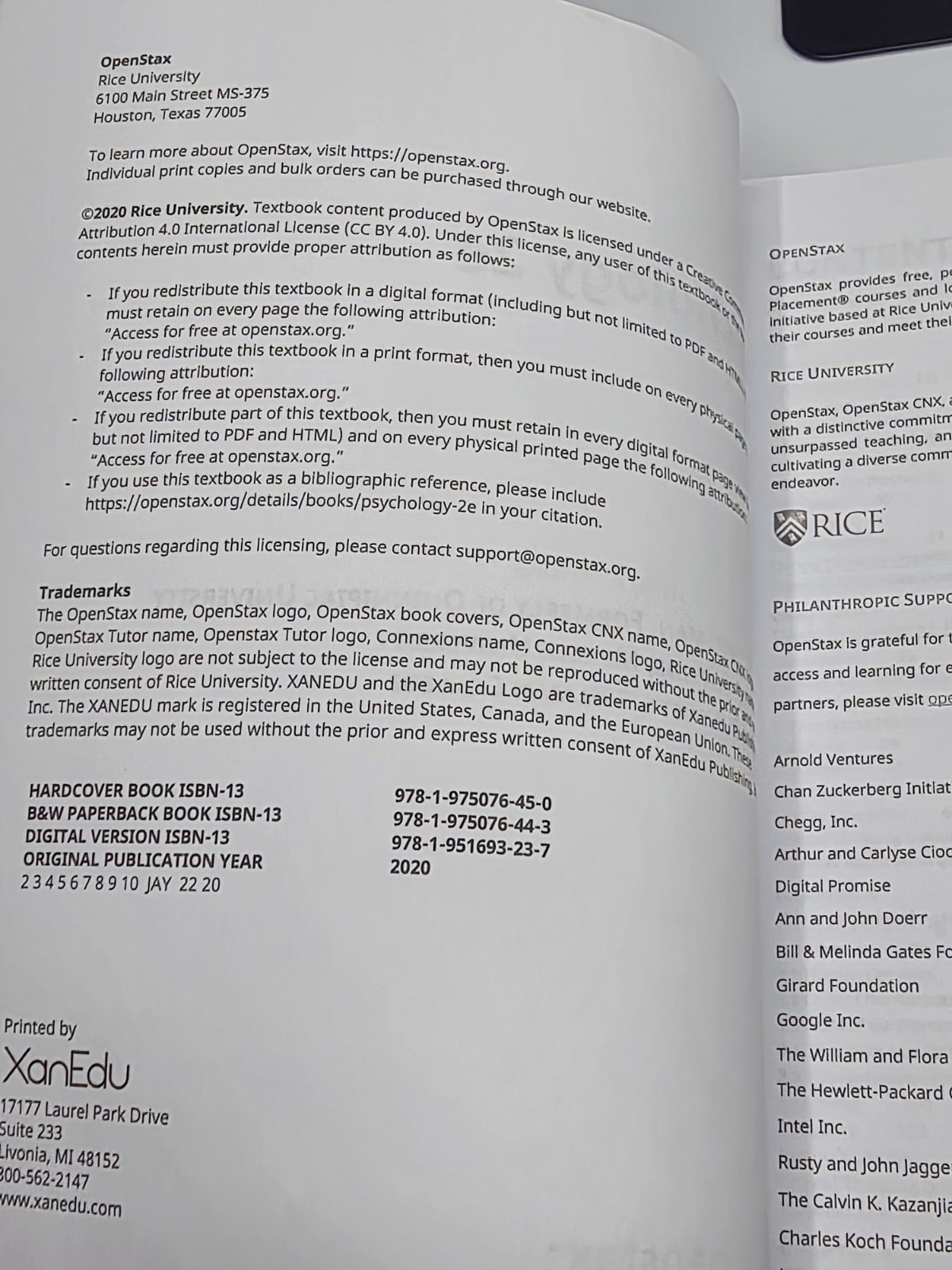 Psychology 2e: Official OpenStax PAPERBACK GOOD