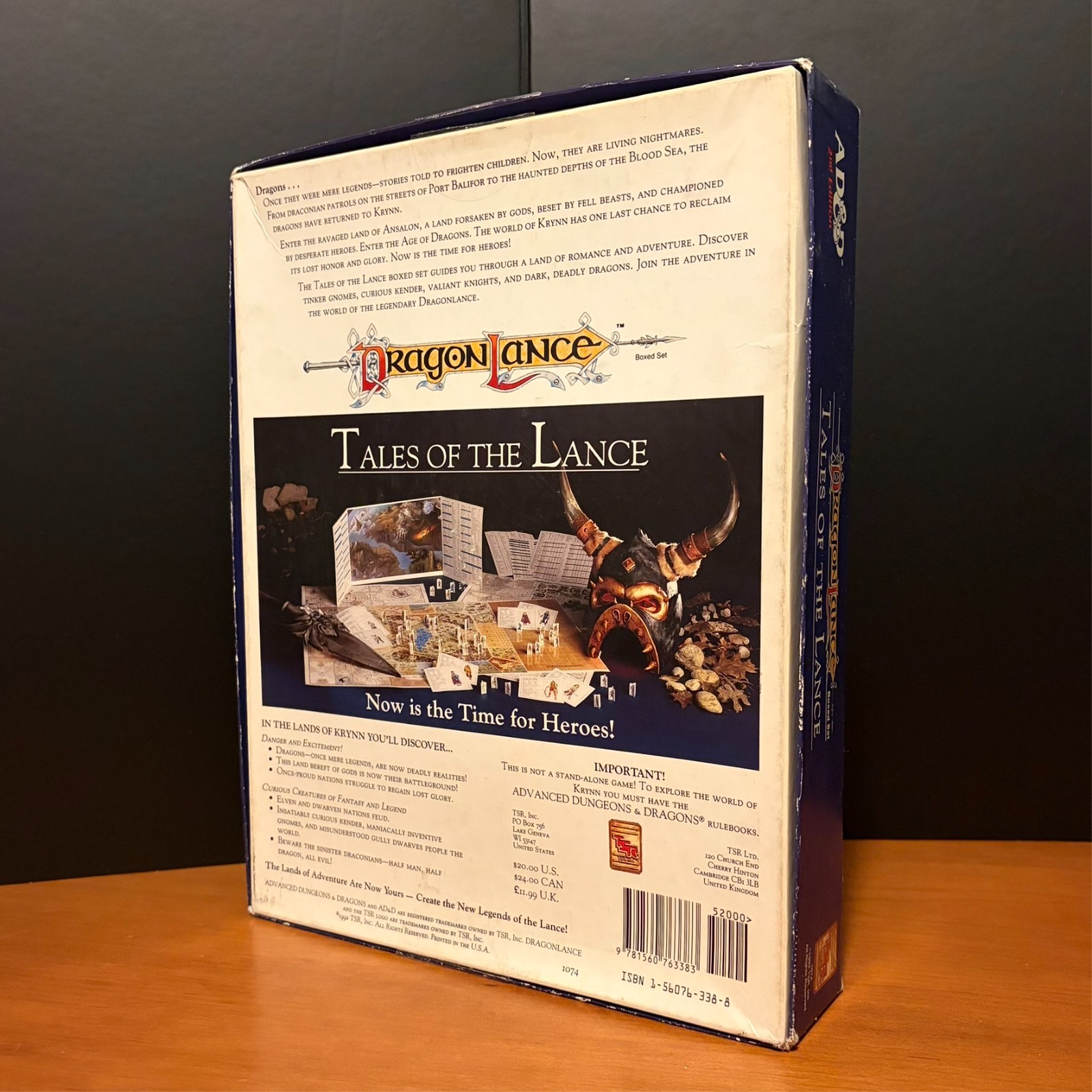 DragonLance: Tales of the Lance Box Set: NOT COMPLETE, Please Read Description